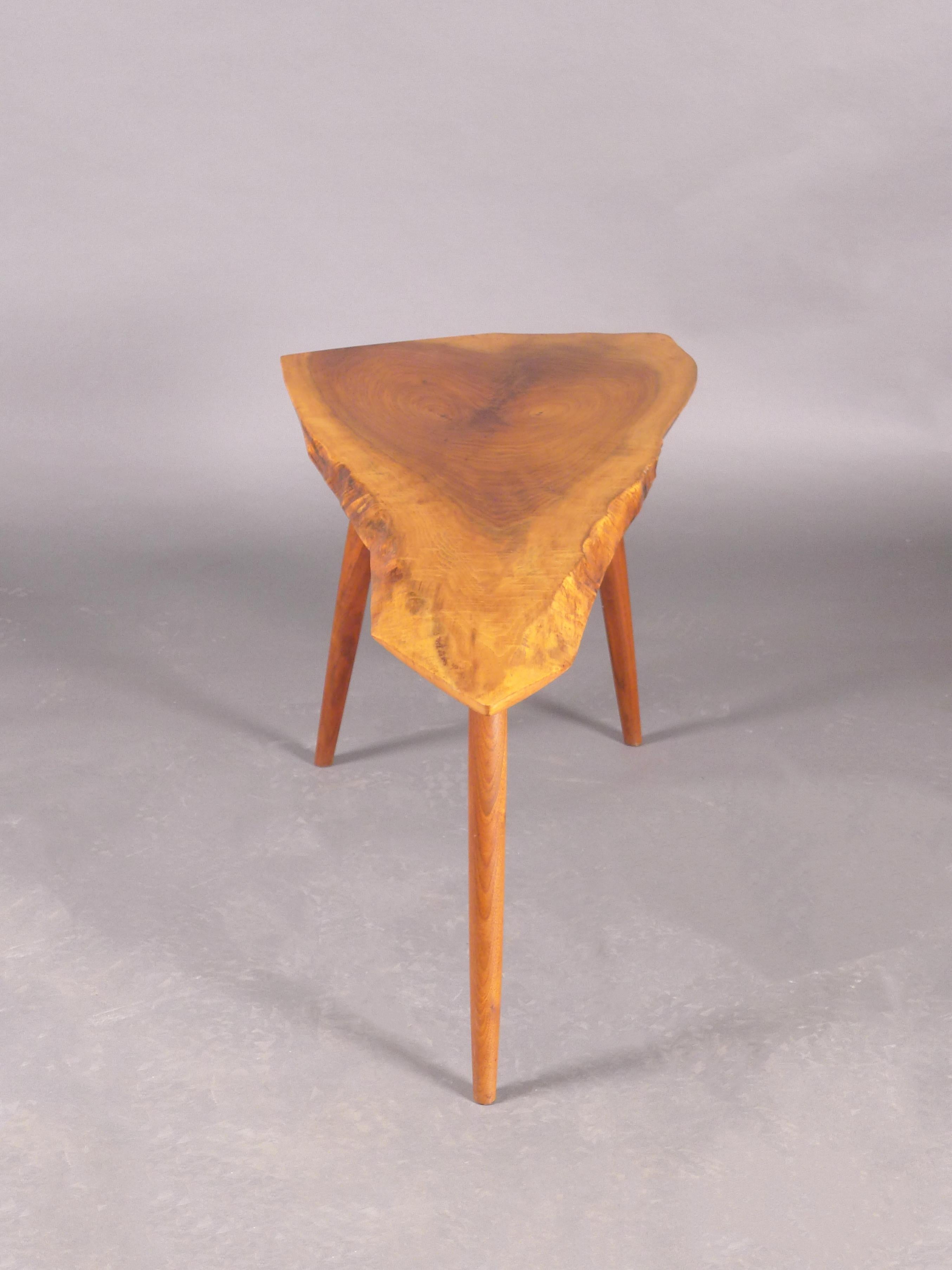 Late 20th Century George Nakashima, Wohl Table, American Black Walnut, with Documentation