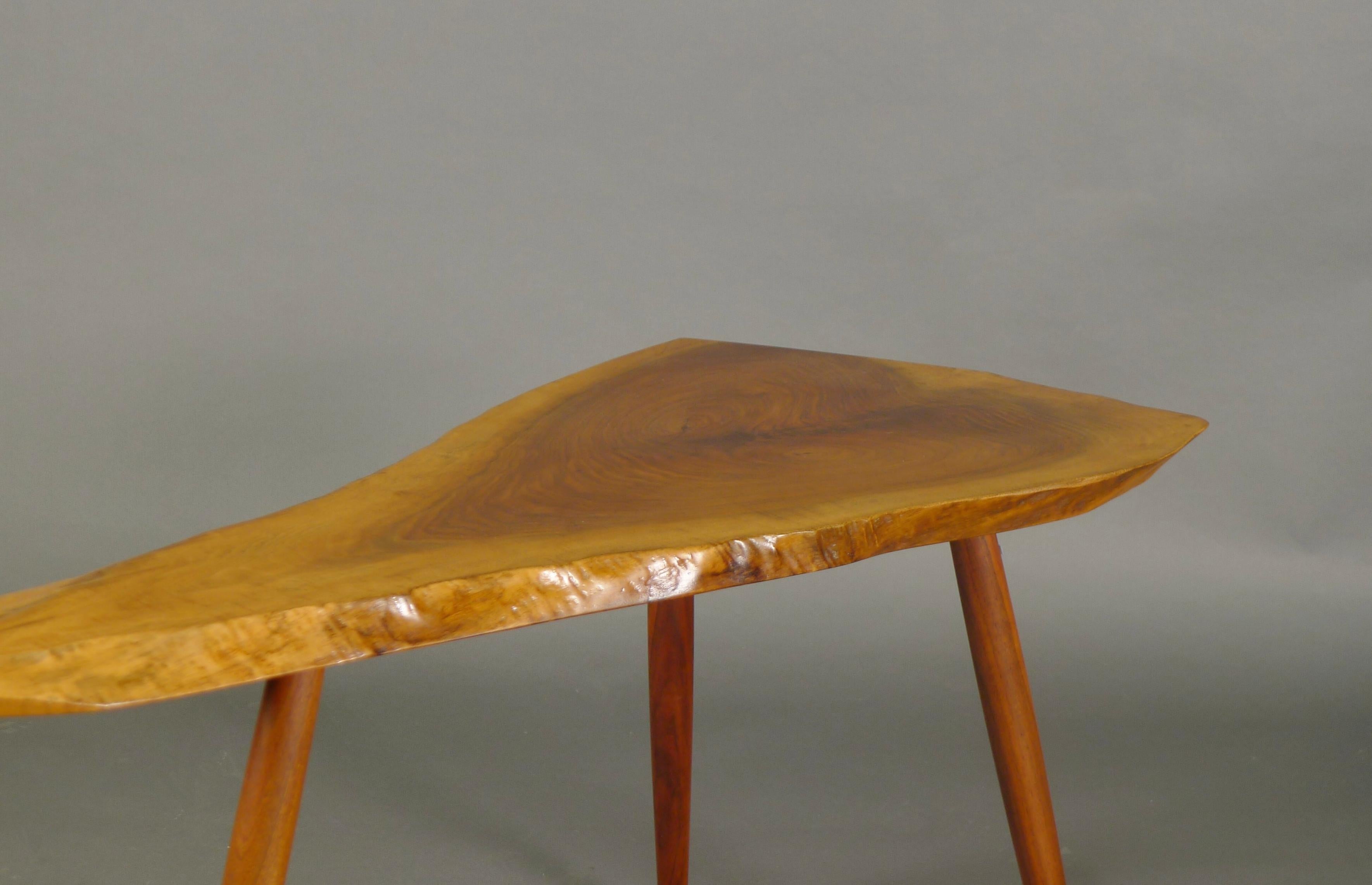 George Nakashima, Wohl Table, American Black Walnut, with Documentation 1