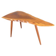 George Nakashima, Wohl Table, American Black Walnut, with Documentation