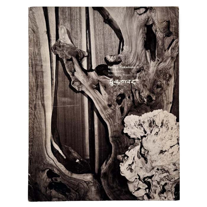 Nakashima Woodworker Catalog with Price List For Sale at 1stDibs