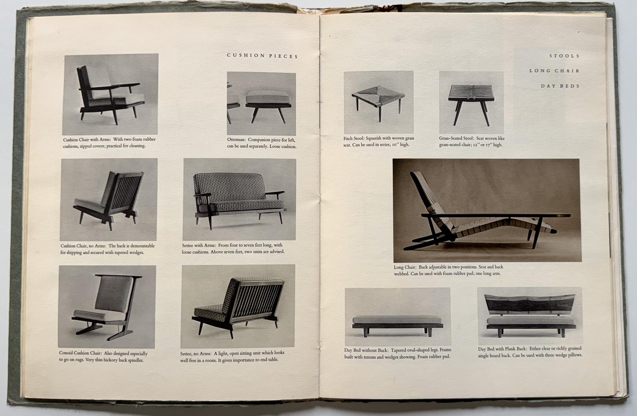 George Nakashima, Woodworker: New Hope, Pennsylvania (1962 Catalog, Signed) For Sale 4