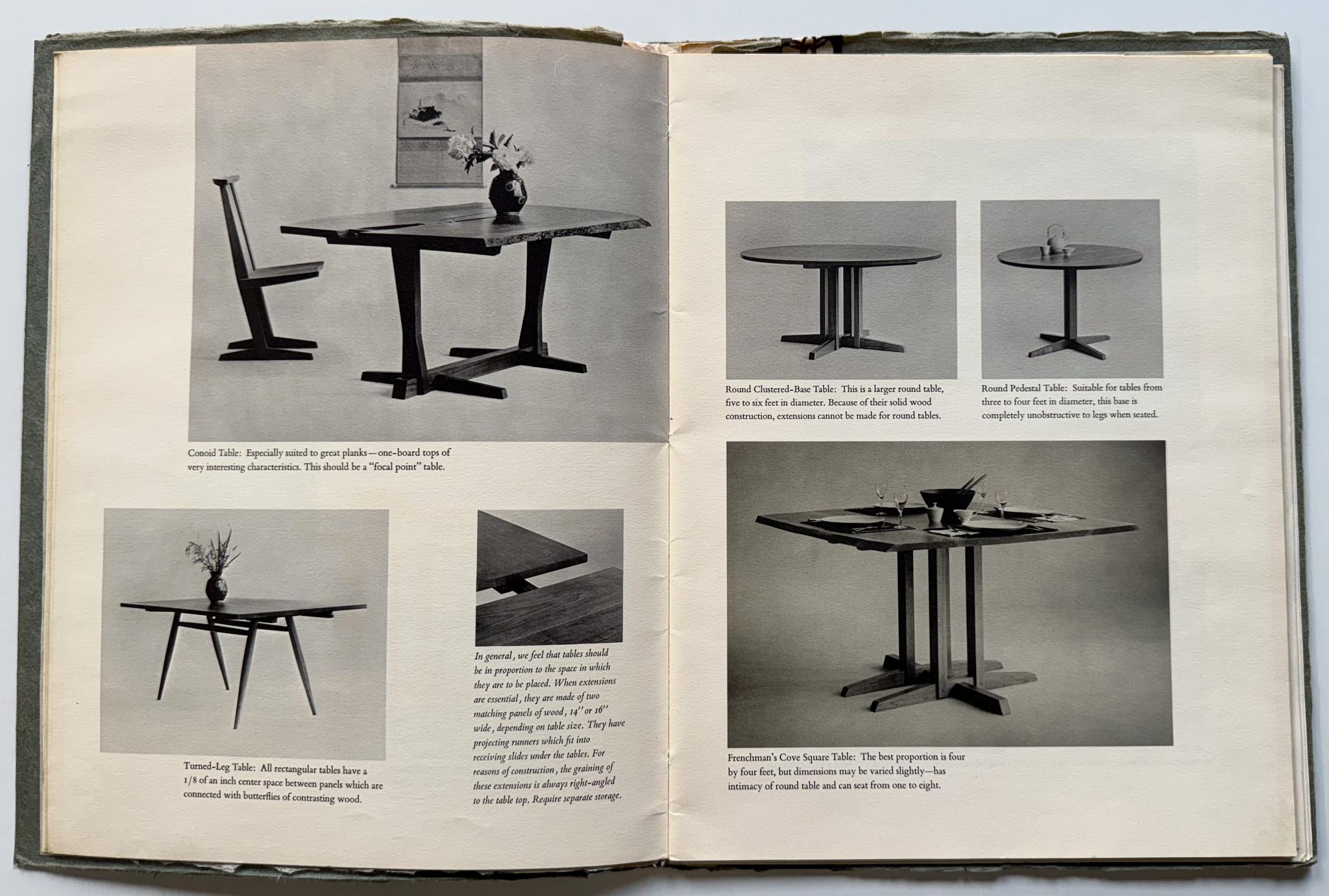 Paper George Nakashima, Woodworker: New Hope, Pennsylvania (1962 Catalog, Signed) For Sale