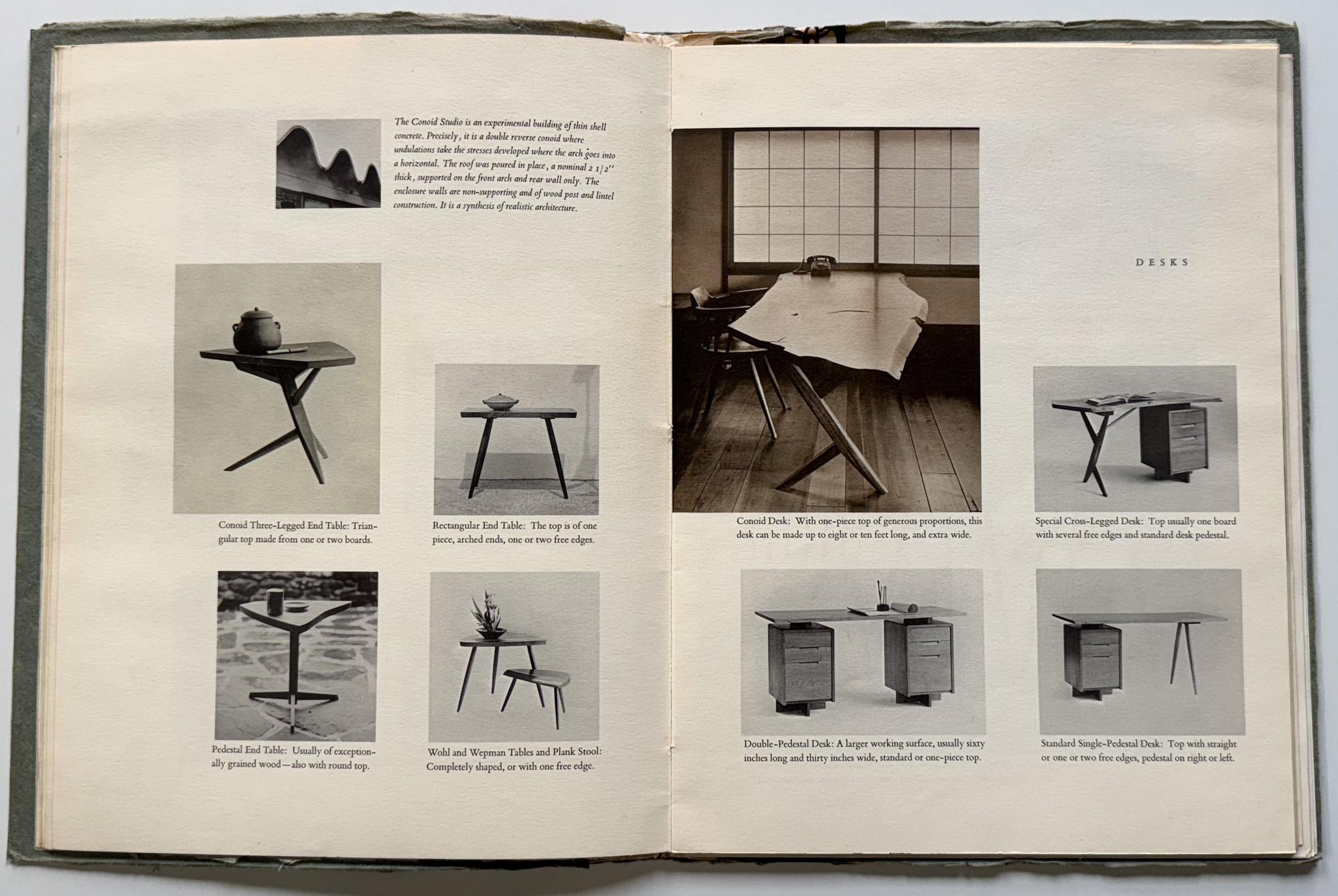 George Nakashima, Woodworker: New Hope, Pennsylvania (1962 Catalog, Signed) For Sale 2