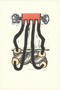 George Nama-Air III - Linoleografia originale