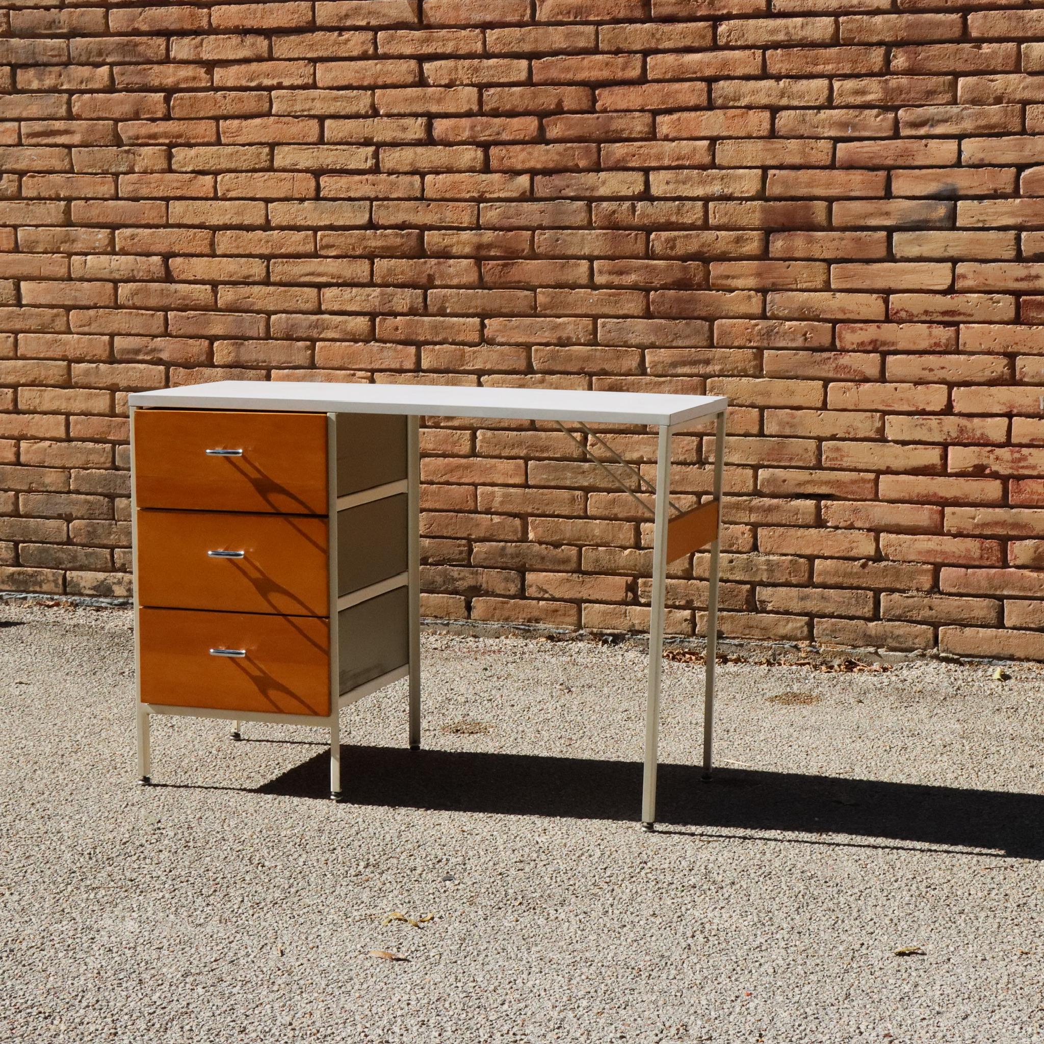 George Nelson 4111 Steel Frame Desk for Herman Miller 5