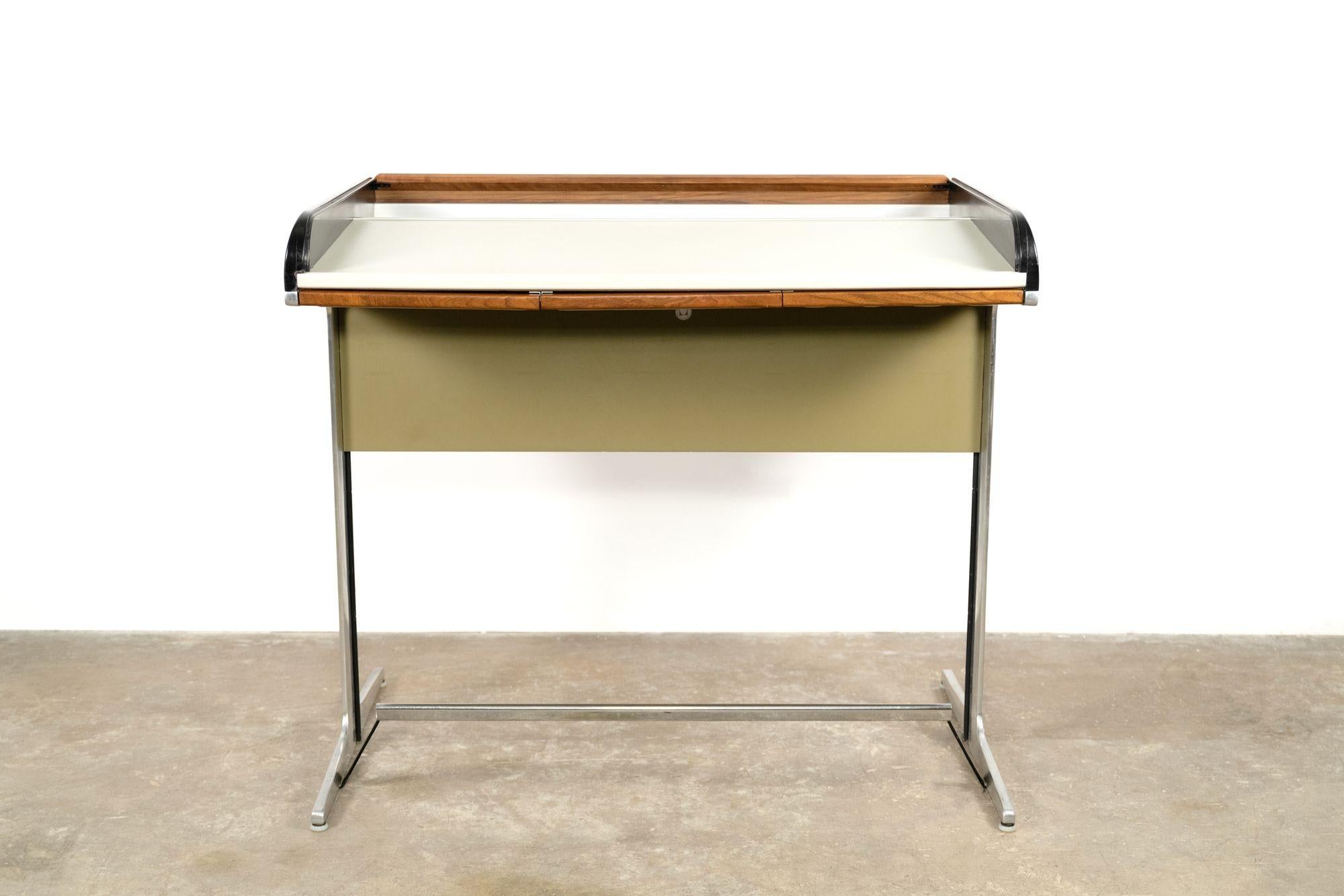 American George Nelson Action Office Architect's Roll-Top Desk for Herman Miller For Sale