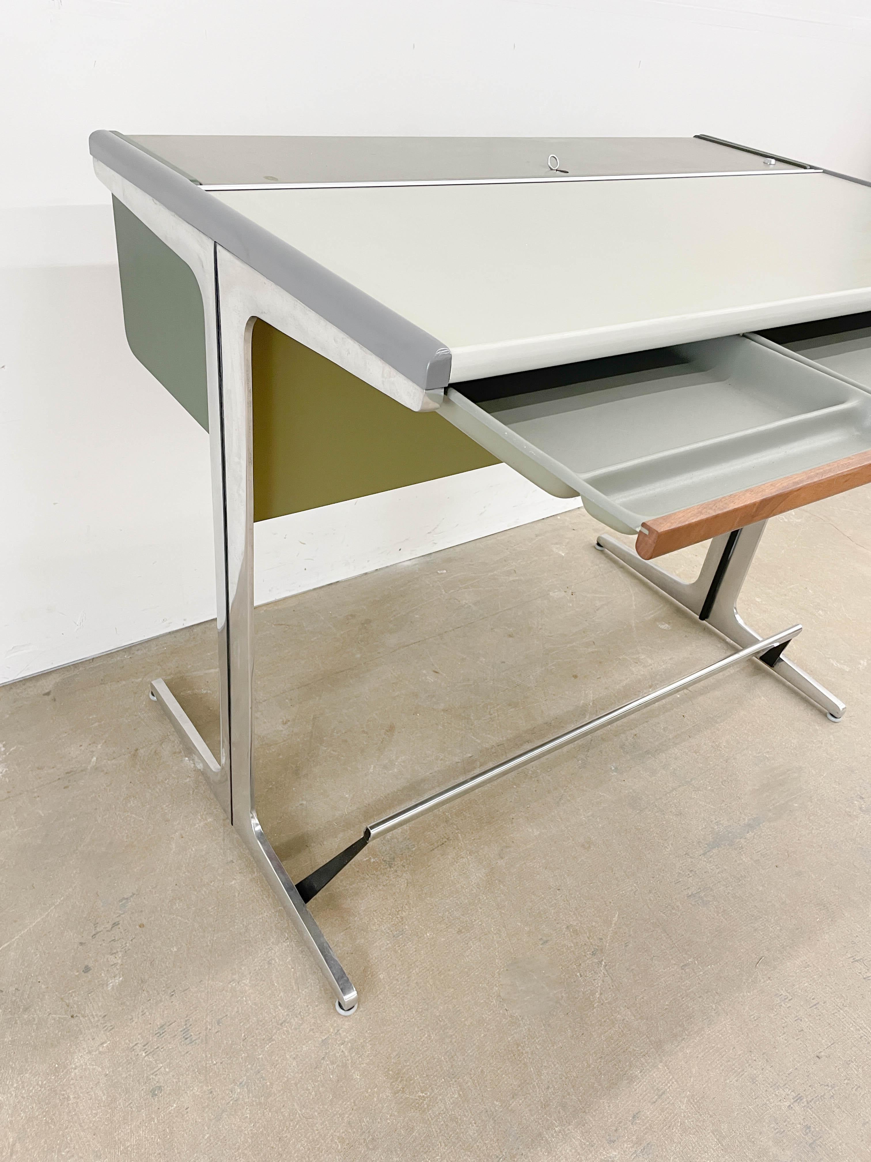 George Nelson Action Office Drafting table for Herman Miller 8