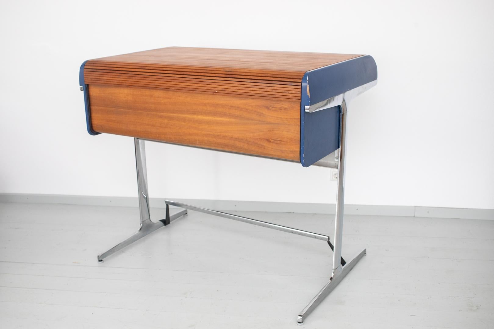 George Nelson Action Office Roll-Top-Schreibtisch für Herman Miller 1964-1968 im Zustand „Gut“ im Angebot in Epfach, DE