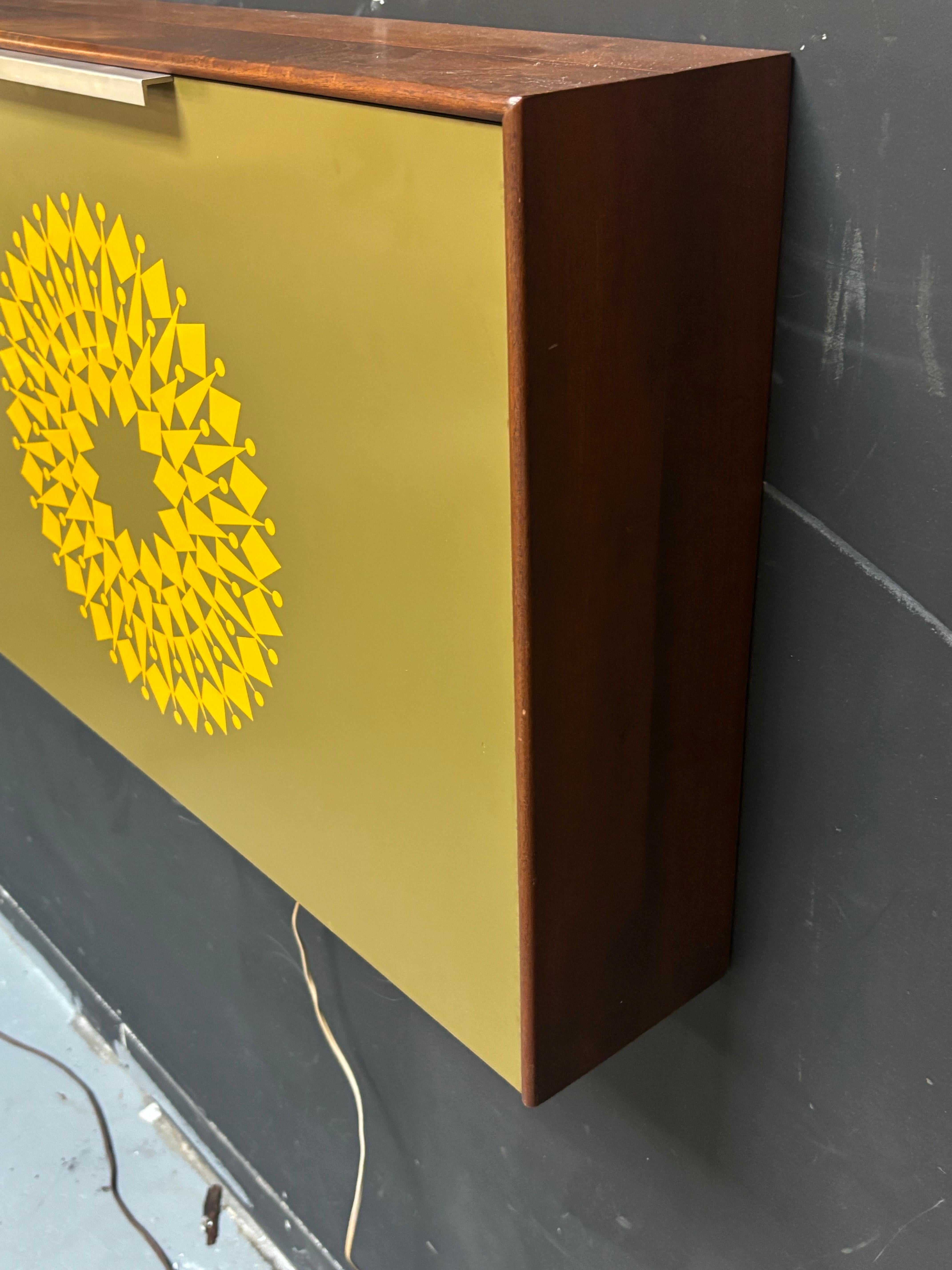 Fait à la machine Meuble-lavabo suspendu George Nelson/ Alexander Girard en vente