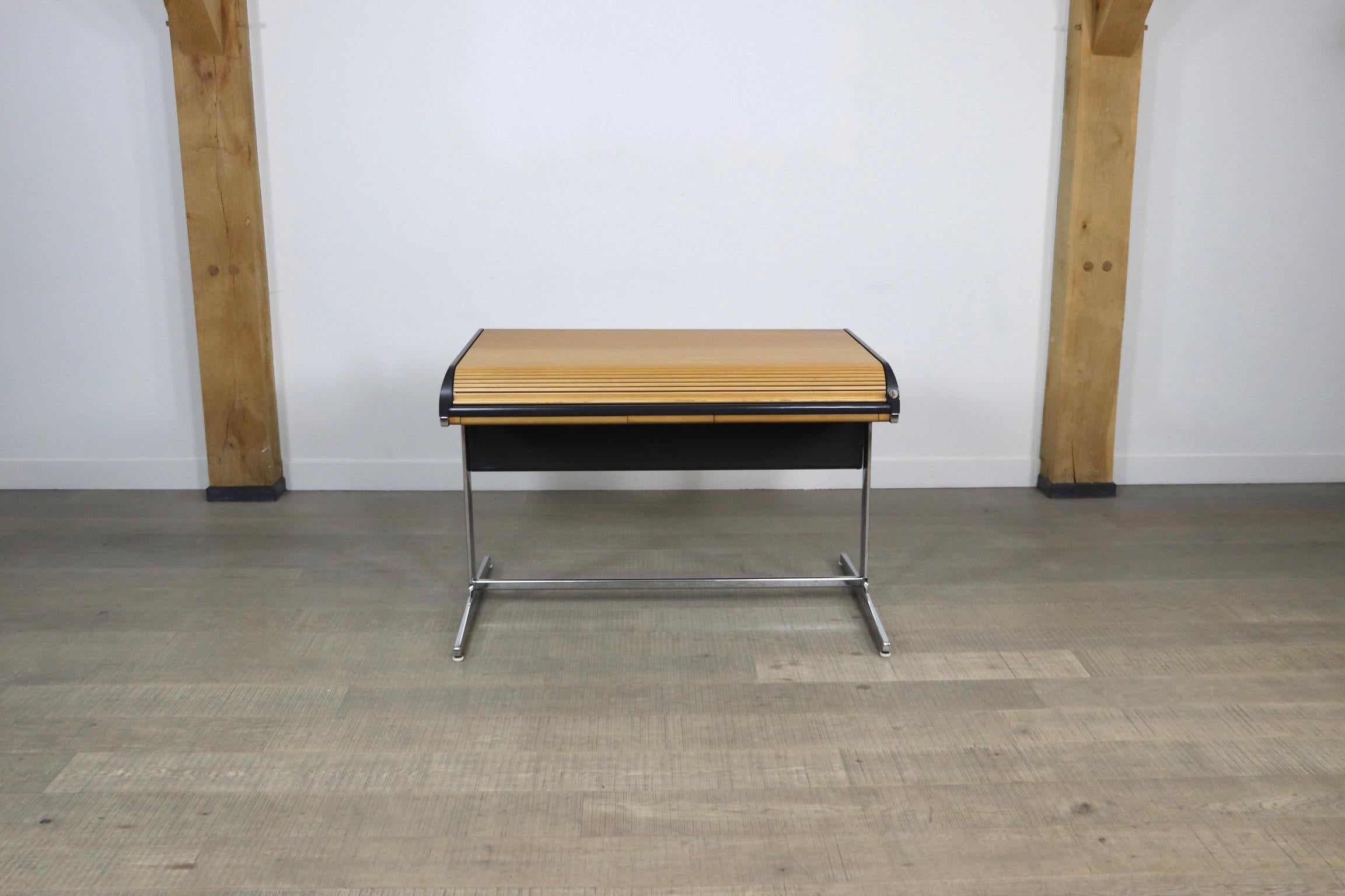 George Nelson and Robert Propst Action Office Roll-Top Desk for Herman Miller 5
