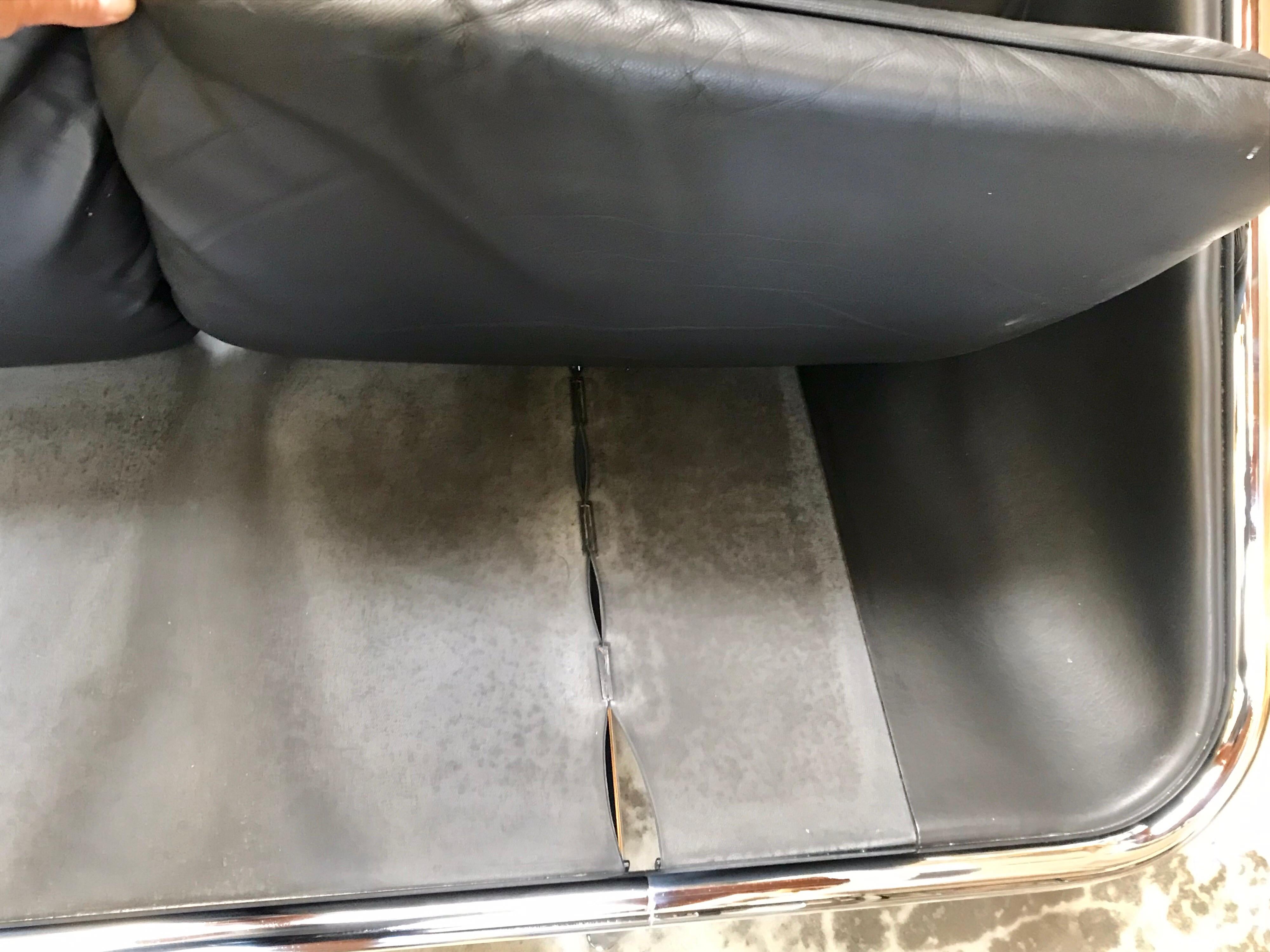 George Nelson Leather 'Sling' Sofa 3