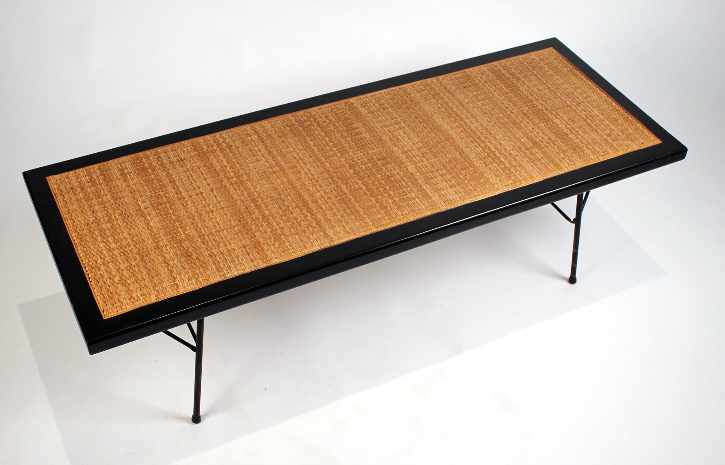 George Nelson & Associates Cane Bench for Herman Miller In Good Condition In Dallas, TX