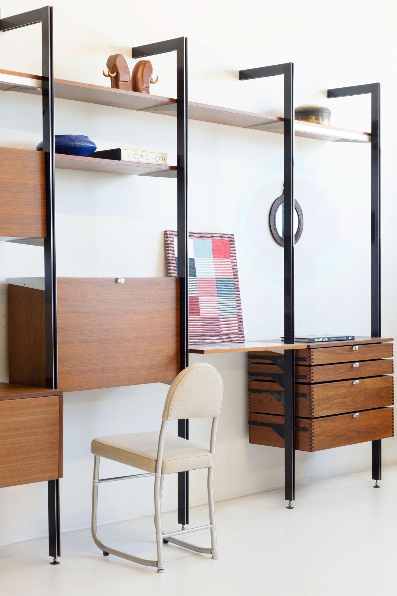 Oiled George Nelson & Associates CSS Wall System for Herman Miller