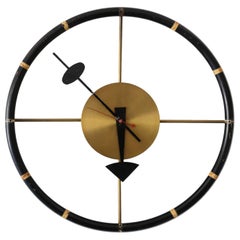 Vintage George Nelson Associates for Howard Miller Steering Wheel Clock, 1949