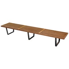 George Nelson & Associates Large '4492' Bench in Birch