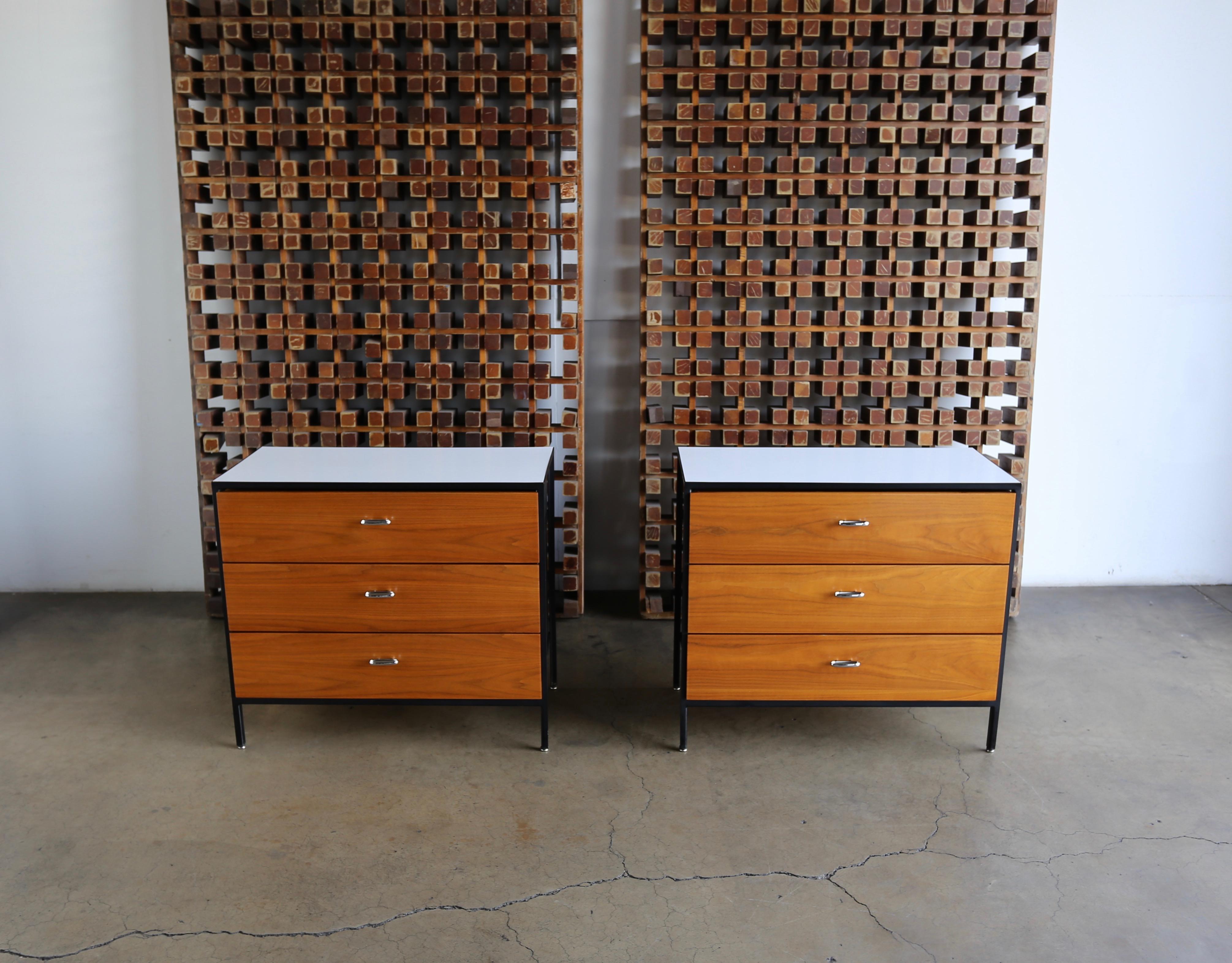 George Nelson & Associates Steel Frame Chests for Herman Miller, circa 1955 4