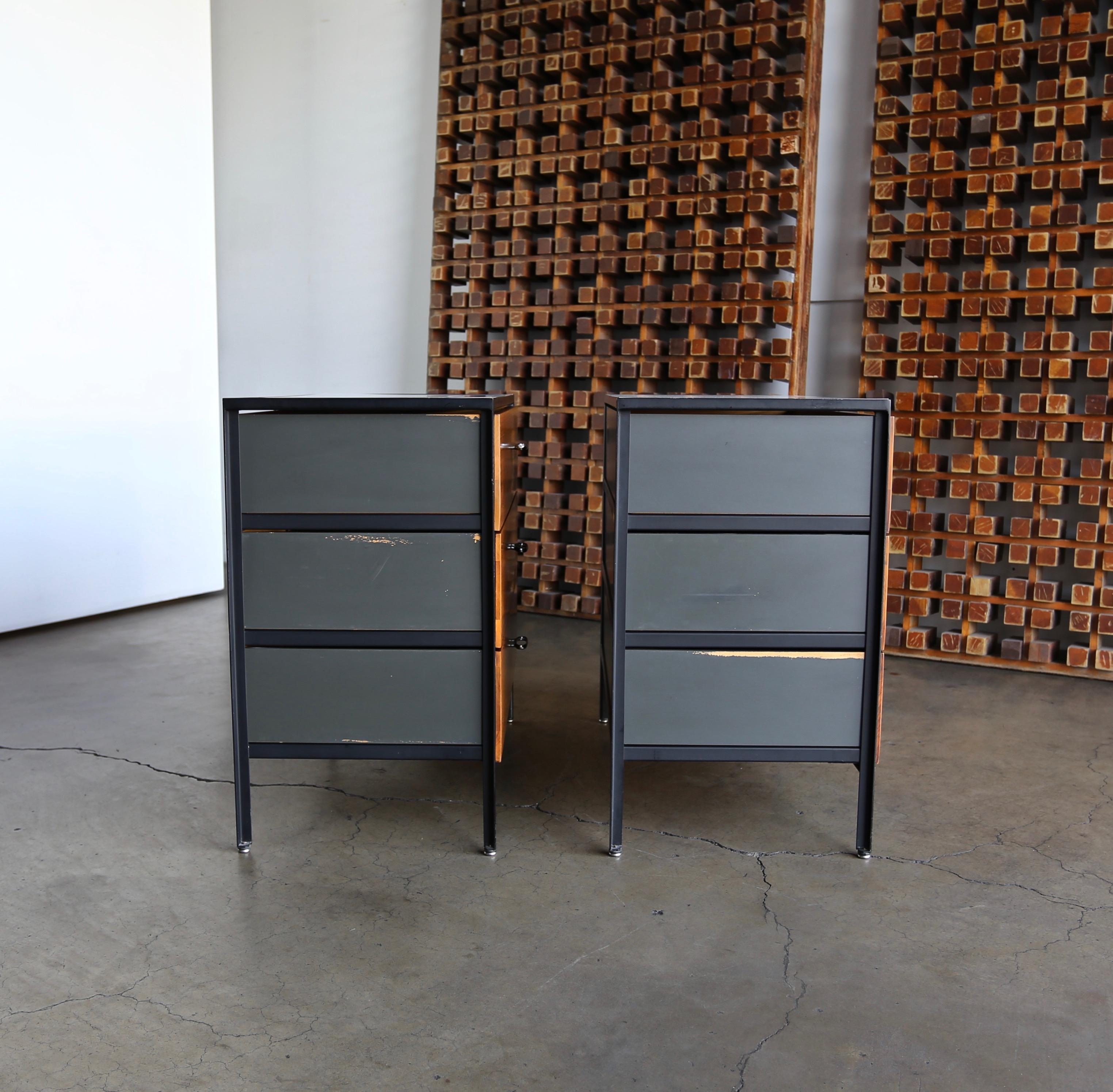 George Nelson & Associates Steel Frame Chests for Herman Miller, circa 1955 8