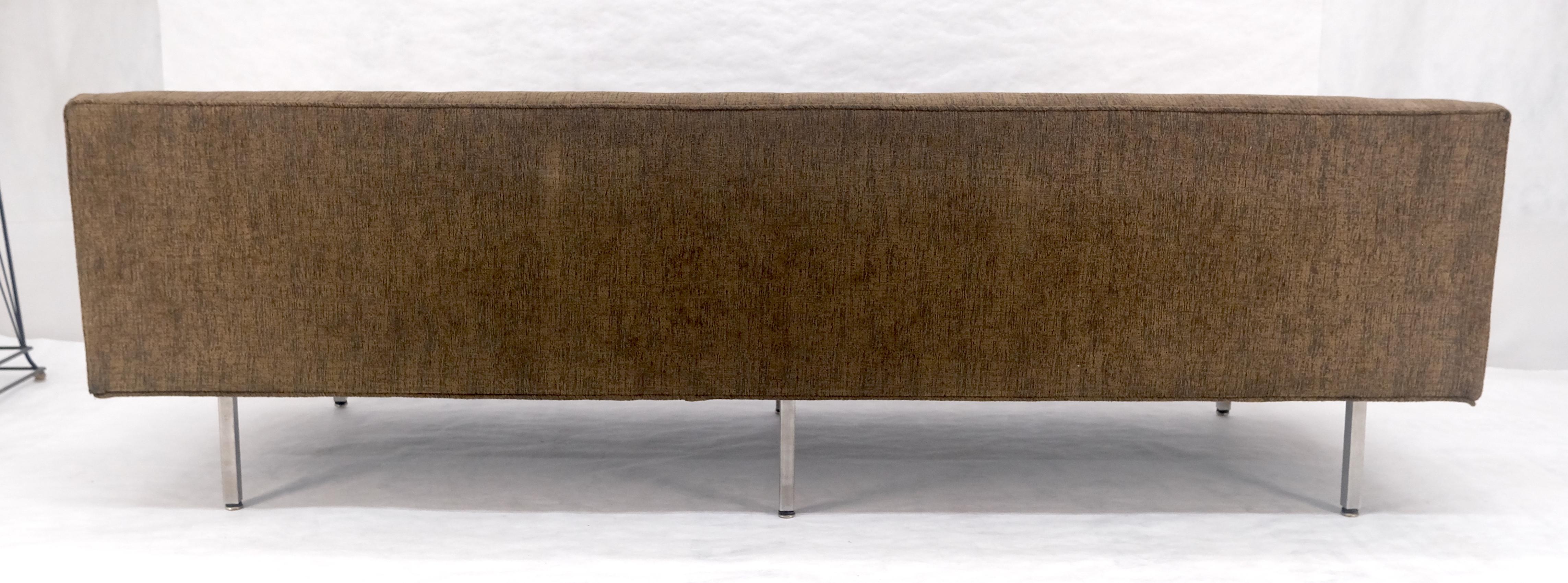 ¡George Nelson Atr Sofá moderno de mediados de siglo con respaldo en cuña MINT! en venta 4