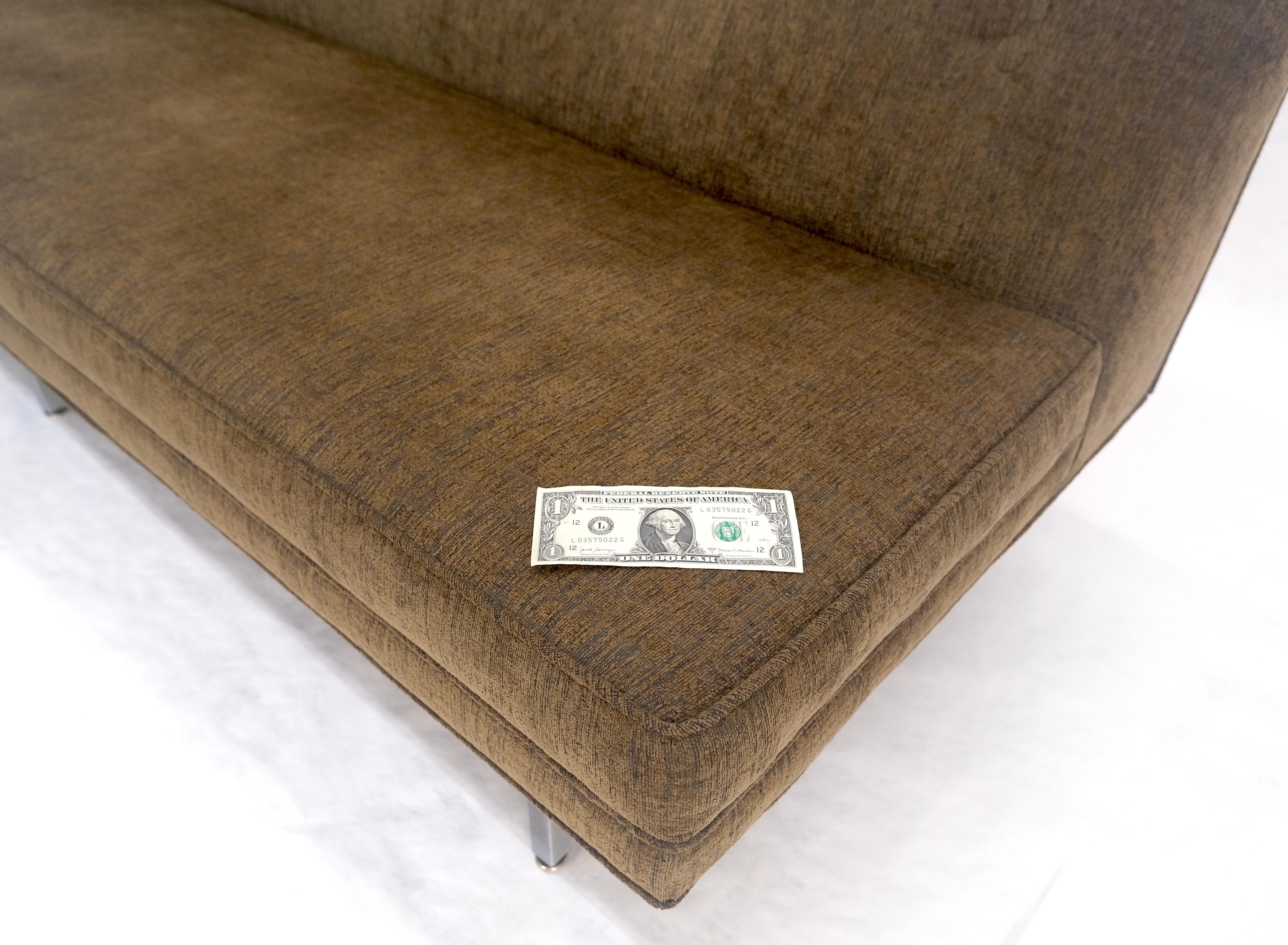 ¡George Nelson Atr Sofá moderno de mediados de siglo con respaldo en cuña MINT! en venta 5