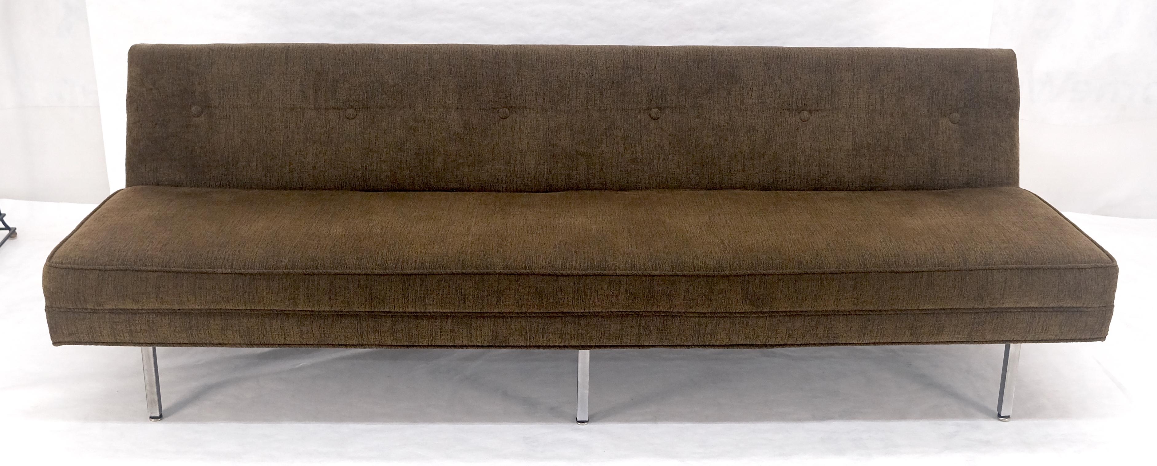 ¡George Nelson Atr Sofá moderno de mediados de siglo con respaldo en cuña MINT! Estadounidense en venta