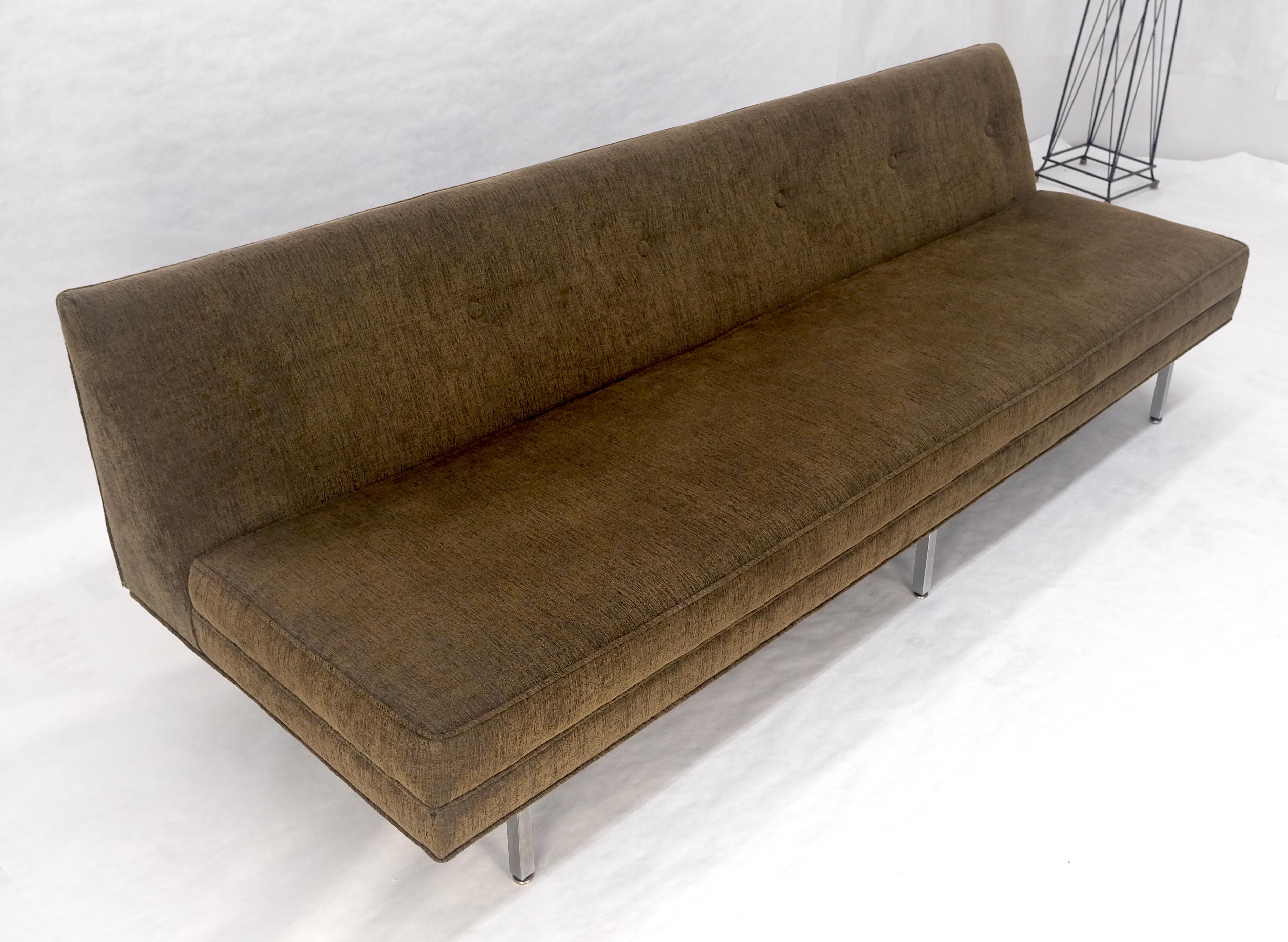 ¡George Nelson Atr Sofá moderno de mediados de siglo con respaldo en cuña MINT! en venta 1