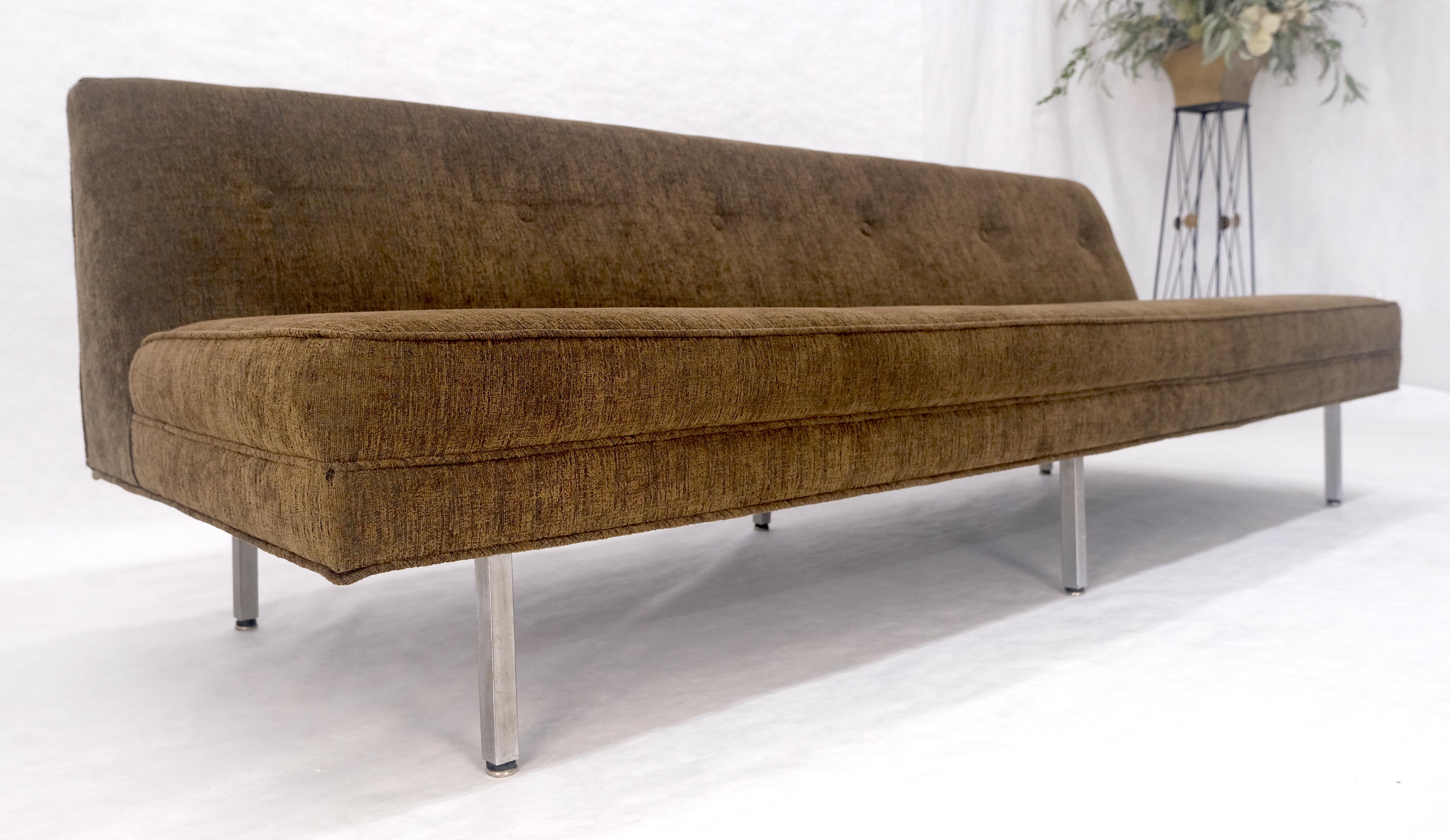 ¡George Nelson Atr Sofá moderno de mediados de siglo con respaldo en cuña MINT! en venta 2