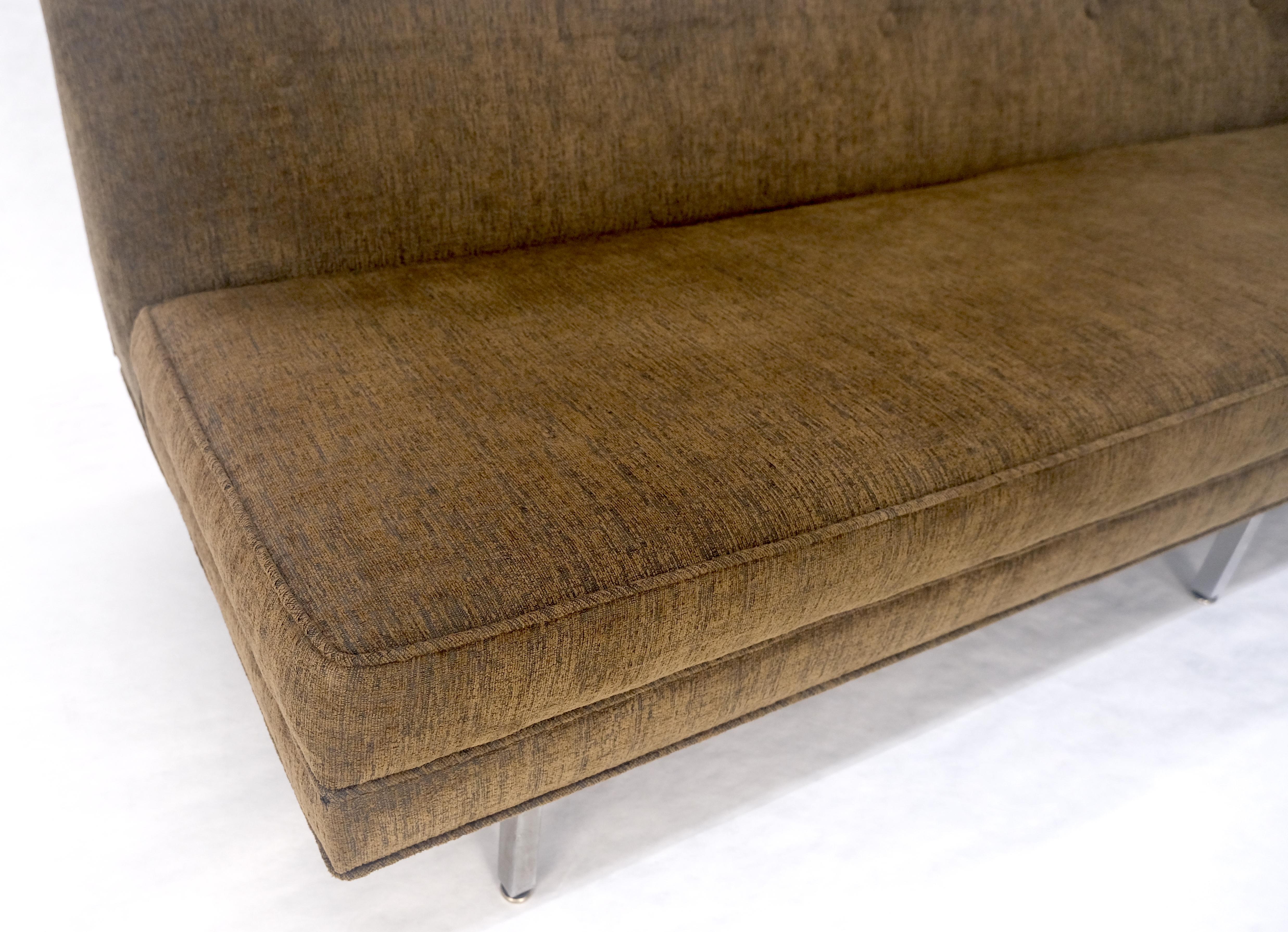 ¡George Nelson Atr Sofá moderno de mediados de siglo con respaldo en cuña MINT! en venta 3