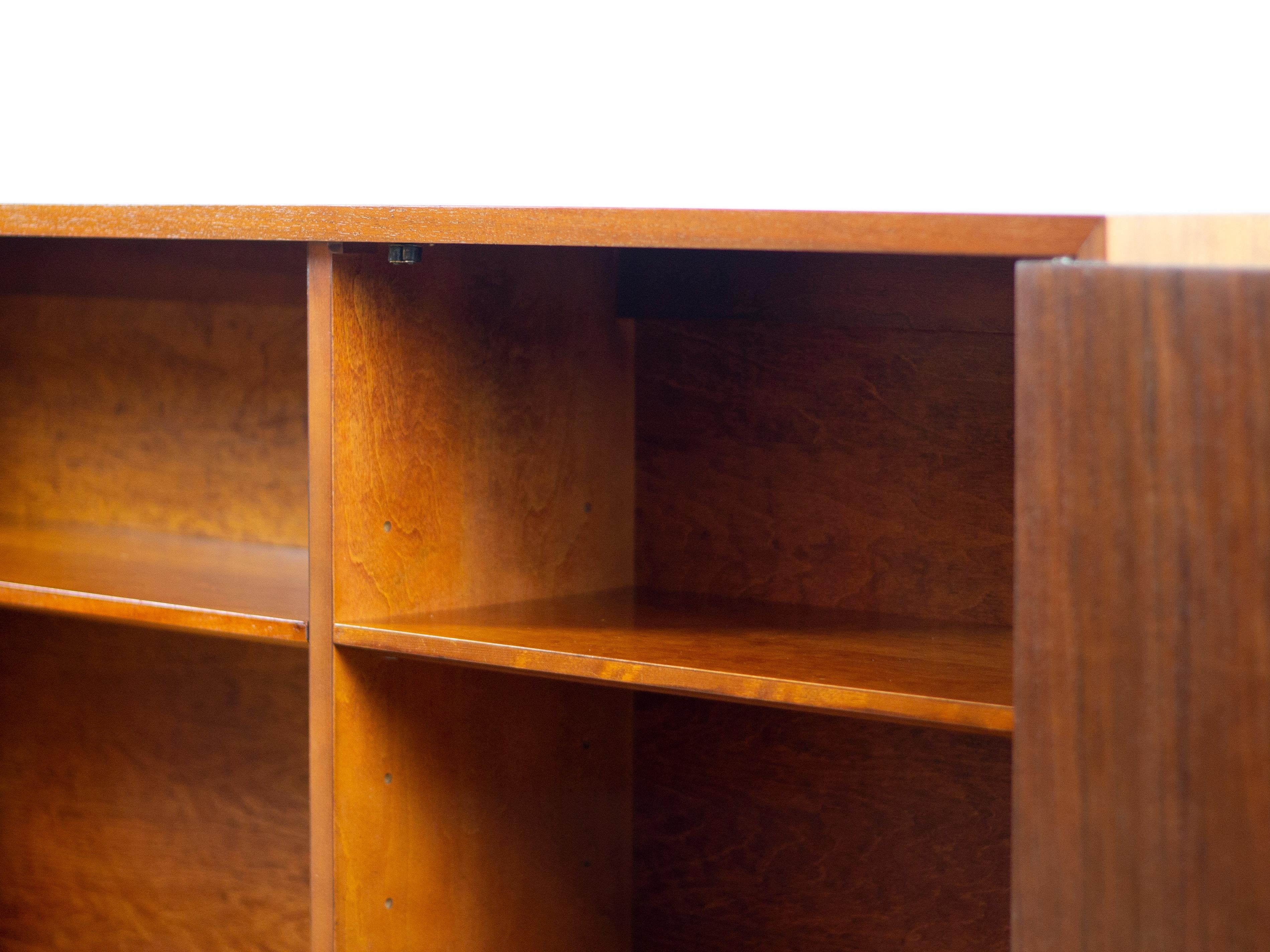 George Nelson BCS Open Shelf Cabinet in Walnut for Herman Miller - 1950s 12