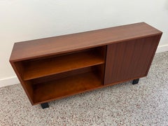 George Nelson BCS Open Shelf Cabinet in Walnut for Herman Miller - 1950s