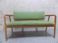 George Nelson Bugholz-Sofa