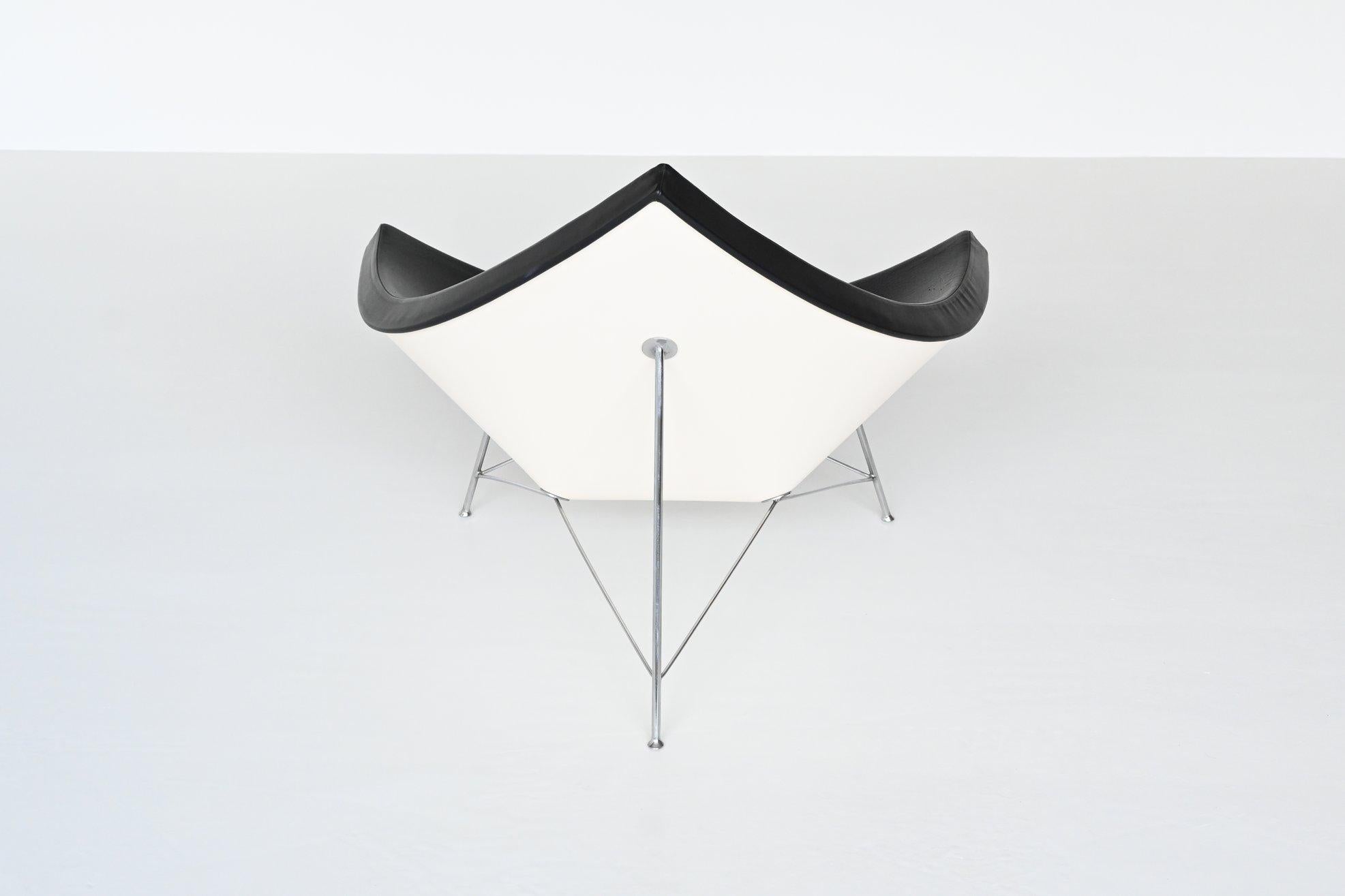 George Nelson Black Coconut Lounge Chair Vitra United States, 1955 7