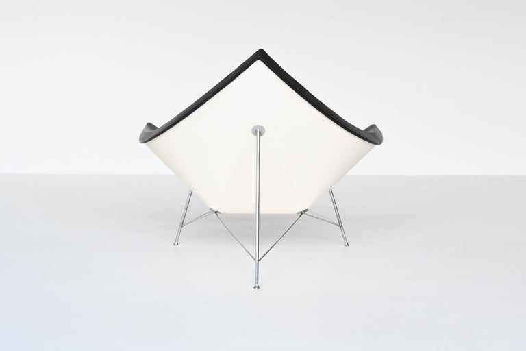 Nelson Black Coconut Lounge Chair Vitra United States, 1955 at
