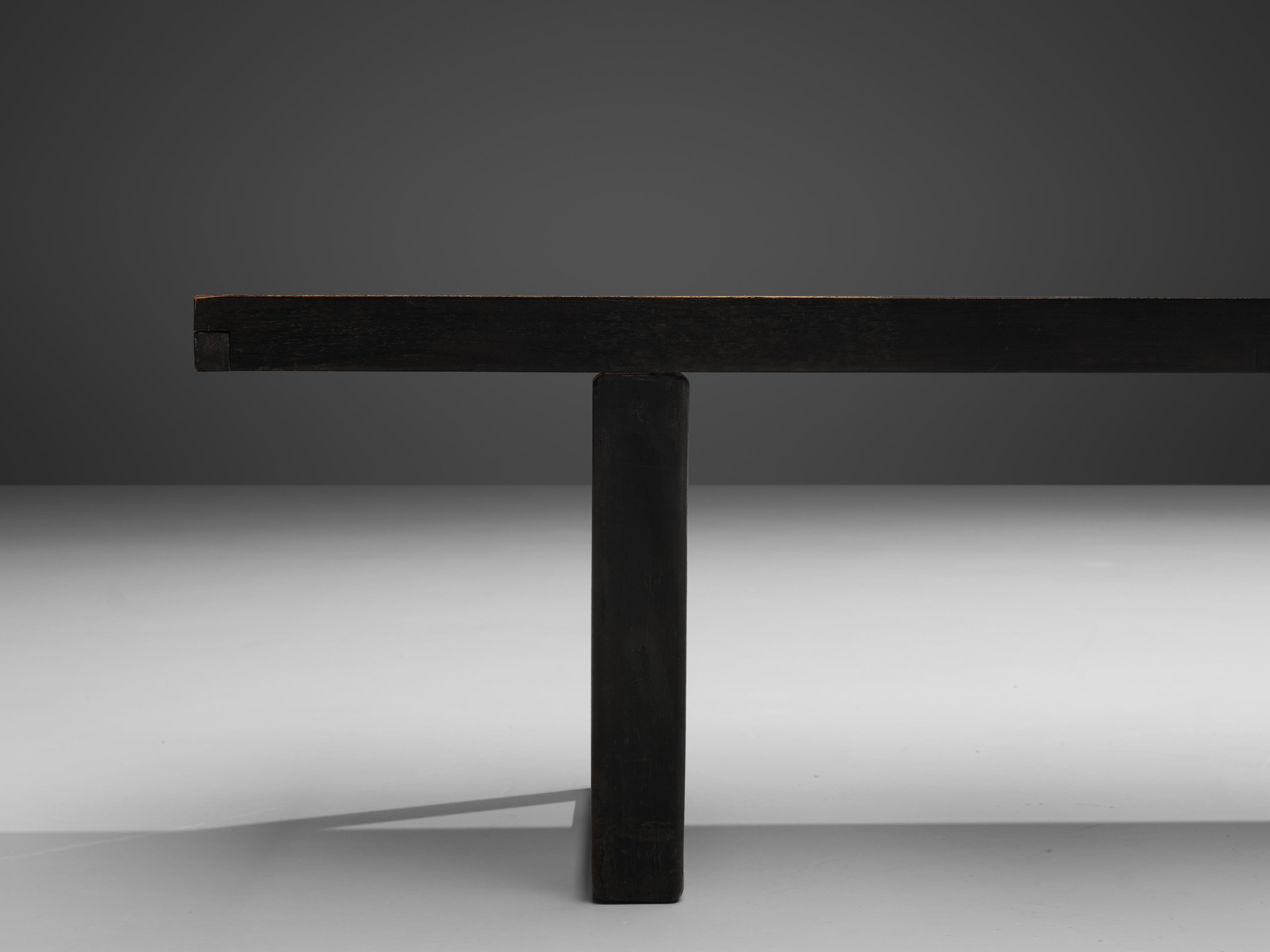George Nelson Black ‘Platform’ Bench or Side Table 2