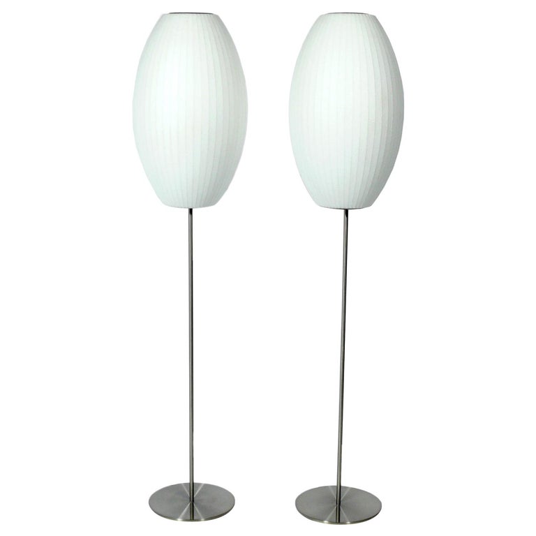 George Nelson Bubble Floor Lamps at 1stDibs