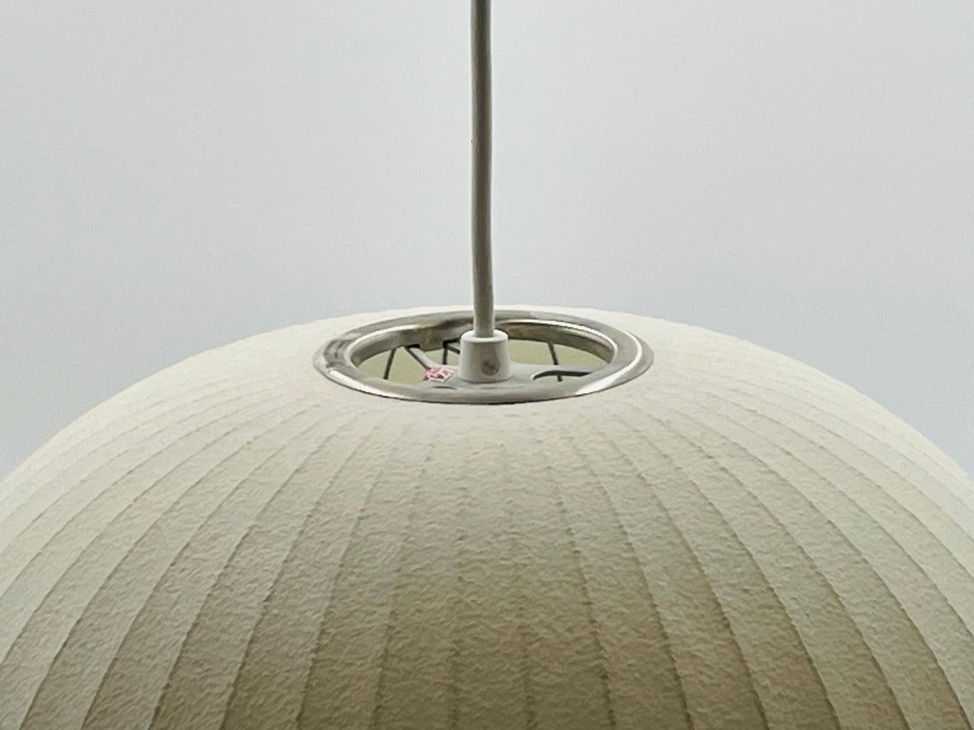 Mid-Century Modern George Nelson Bubble Pendant Light for Herman Miller, Made in the USA