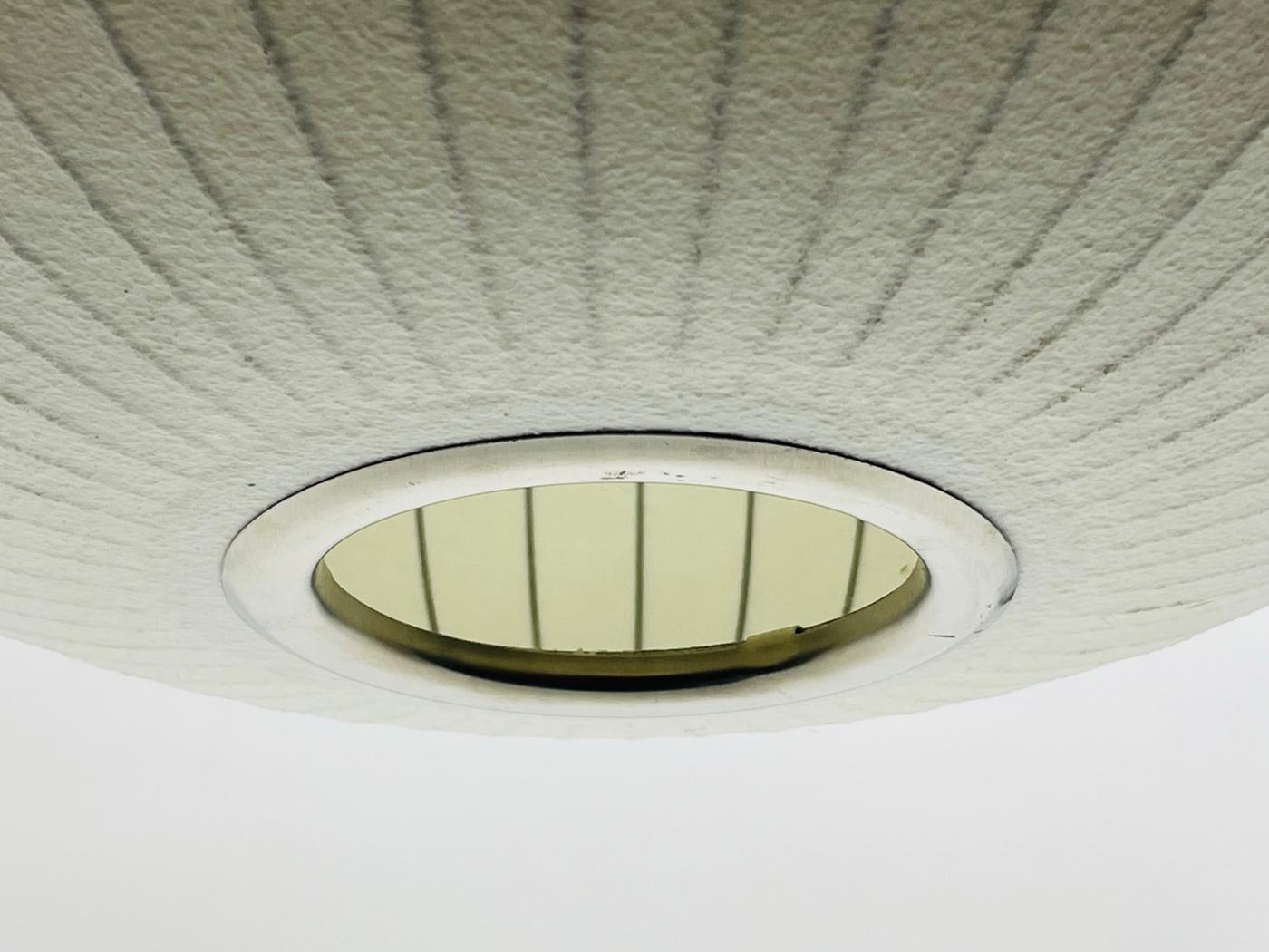 George Nelson Bubble Pendant Light for Herman Miller, Made in the USA In Good Condition In Los Angeles, CA