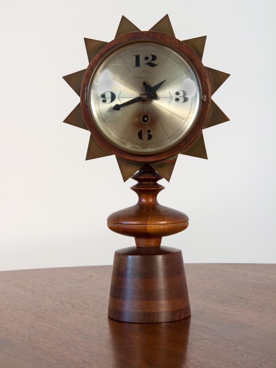 Mid-20th Century George Nelson Chess Piece Clock For Sale