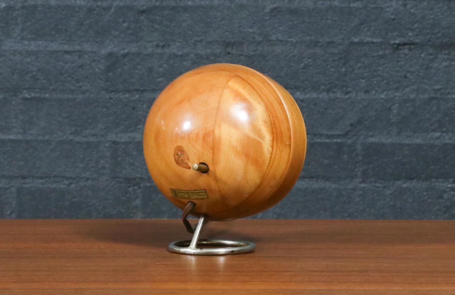 Mid-20th Century George Nelson Chronopak Desk Clock for Howard Miller For Sale