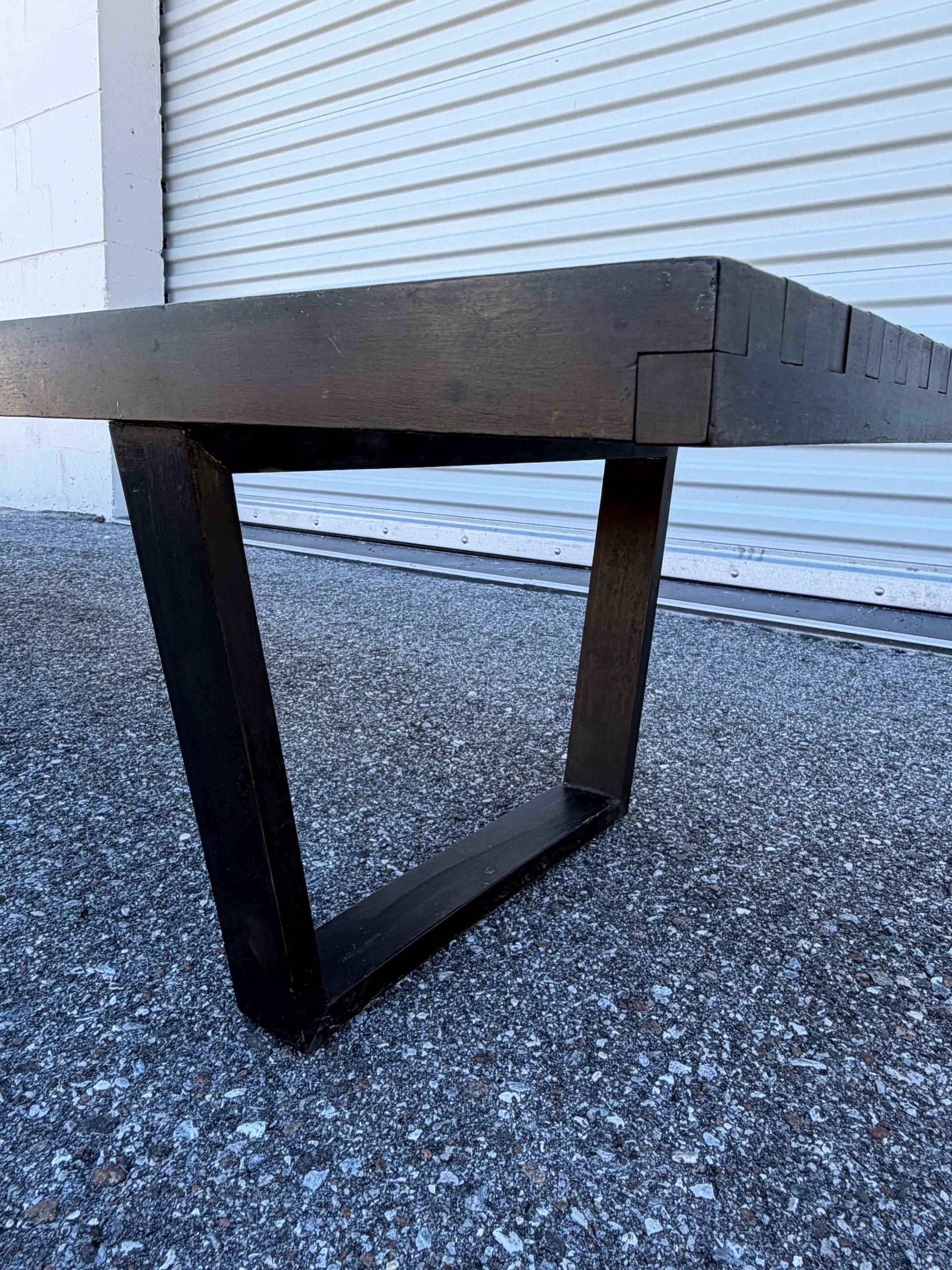 ¡George Nelson Banco de listones clásico Años 50 Original firmado! en venta 4