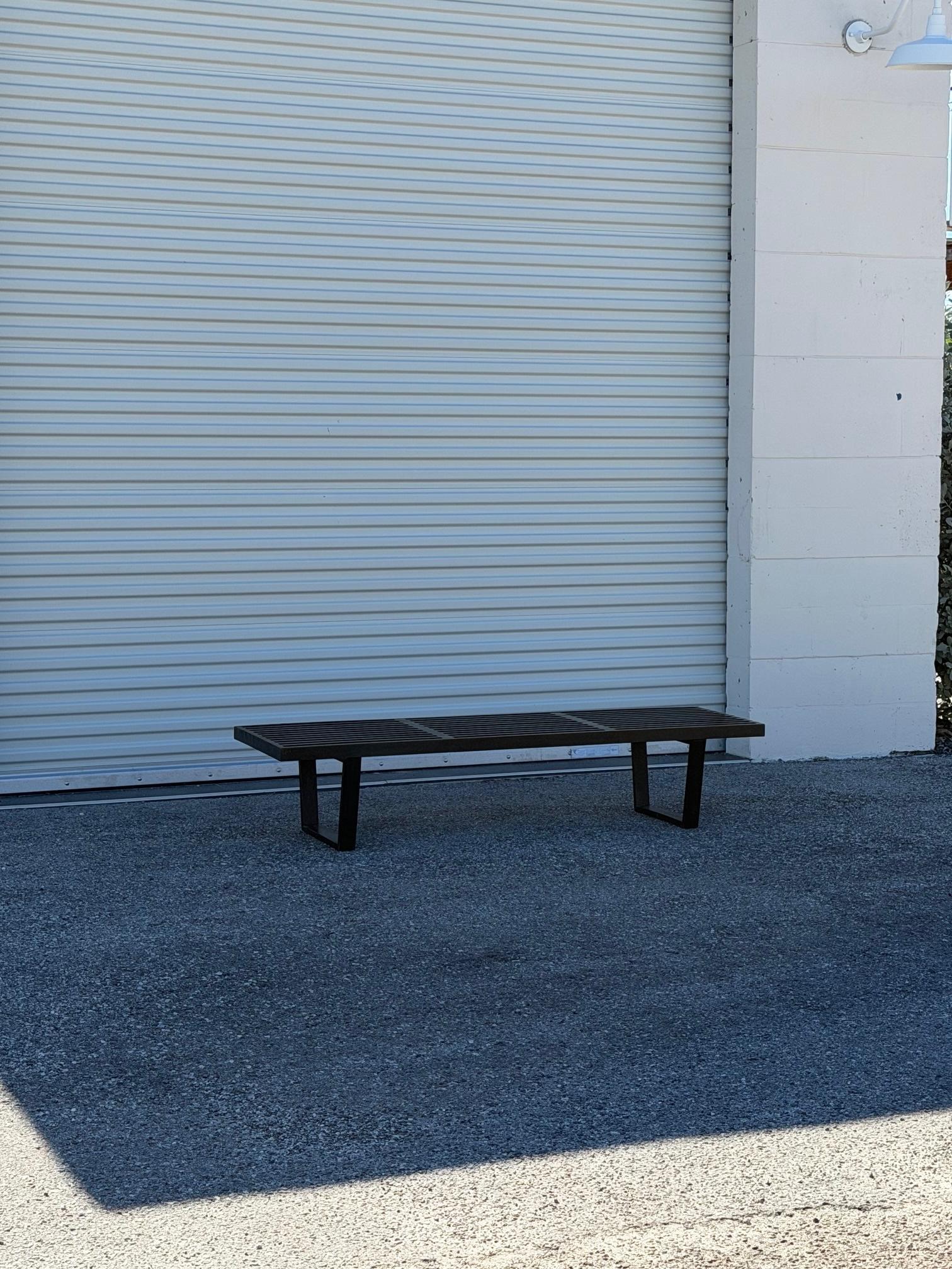 ¡George Nelson Banco de listones clásico Años 50 Original firmado! en venta 7