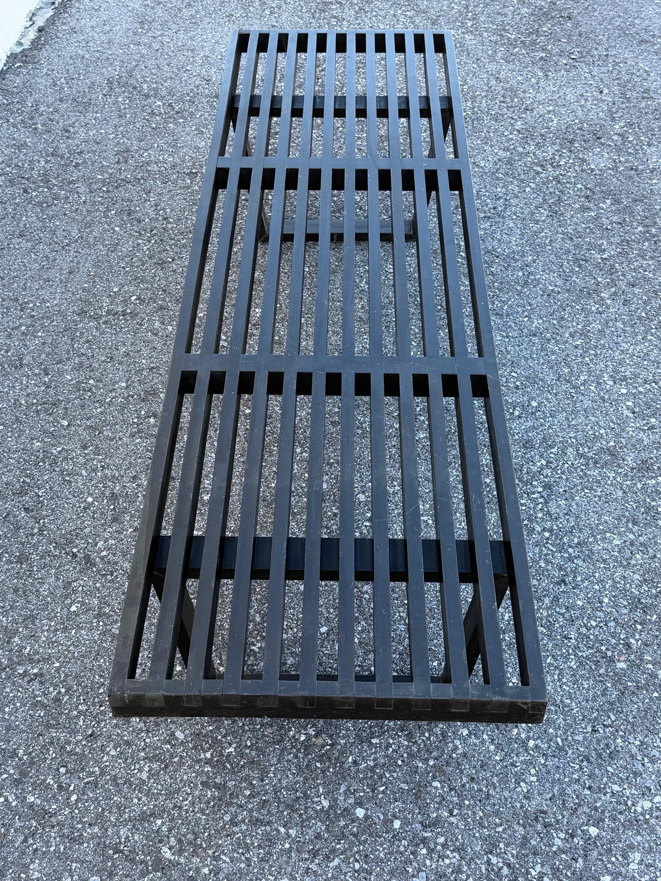 ¡George Nelson Banco de listones clásico Años 50 Original firmado! en Bueno estado para la venta en St.Petersburg, FL