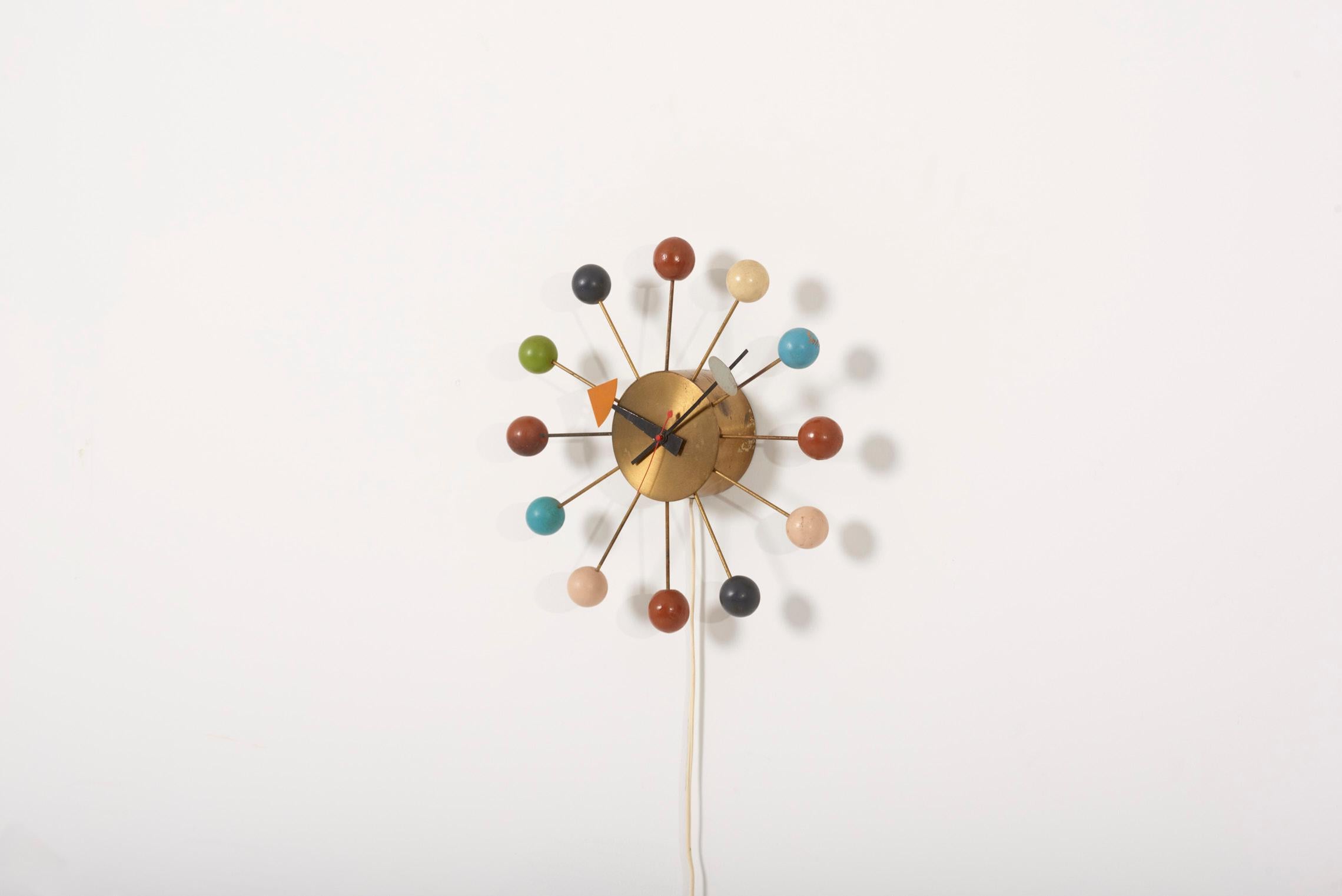 Mid-Century Modern George Nelson Clock for Howard Miller, US, 1950s