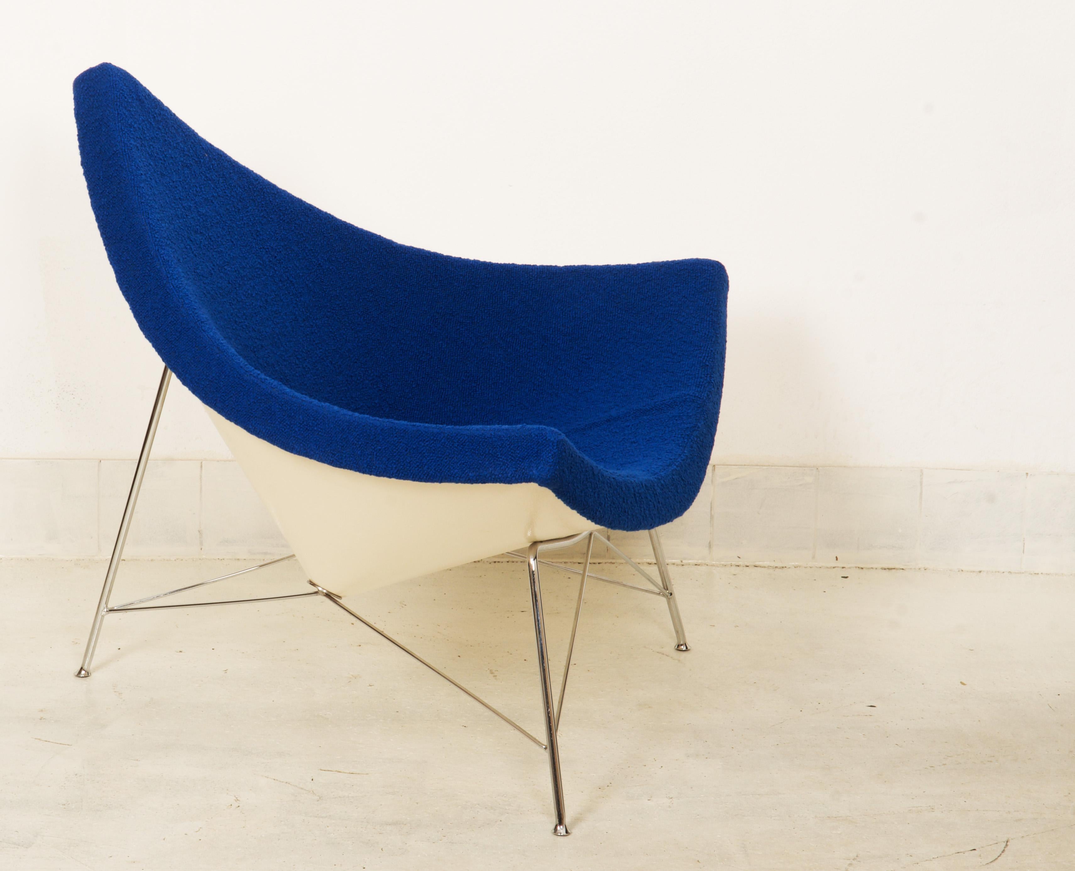 Mid-Century Modern George Nelson Coconut Armchair for Vitra For Sale