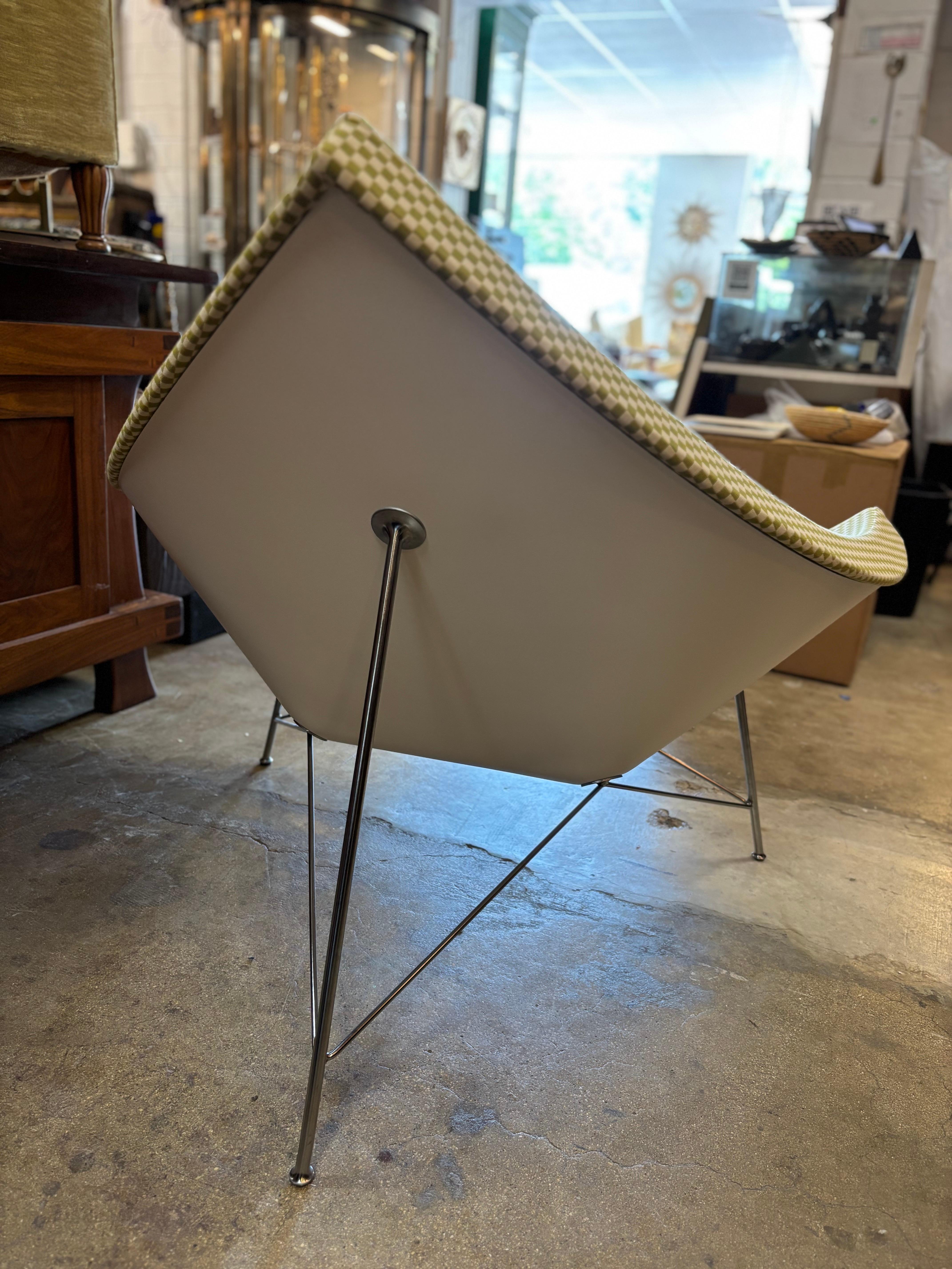 Mid-Century Modern George Nelson Coconut Chair for Herman Miller (chaise A Miller pour Herman Miller) en vente