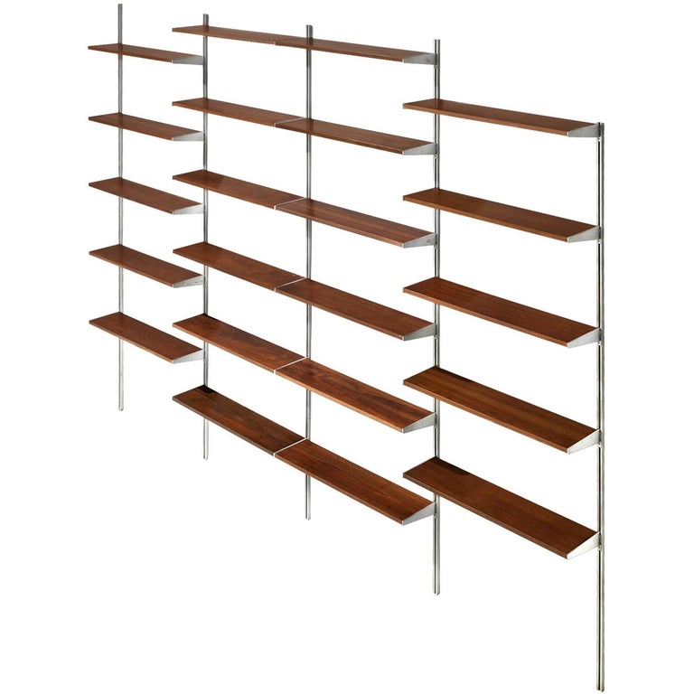 George Nelson Comprehensive Storage System Wall Unit For Sale At 1stdibs