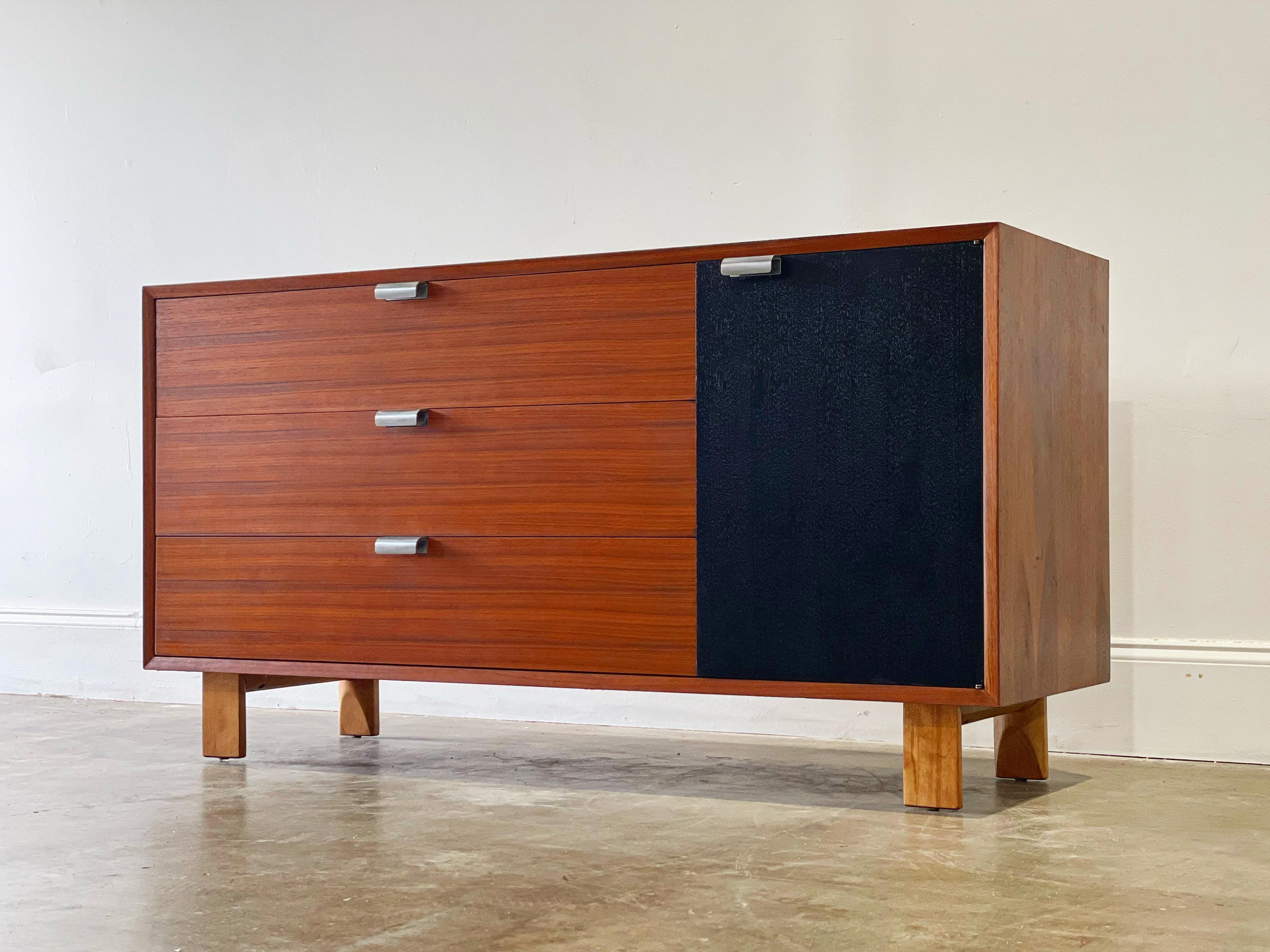 Mid-20th Century George Nelson Credenza for Herman Miller Basic Cabinet Series, Midcentury Modern
