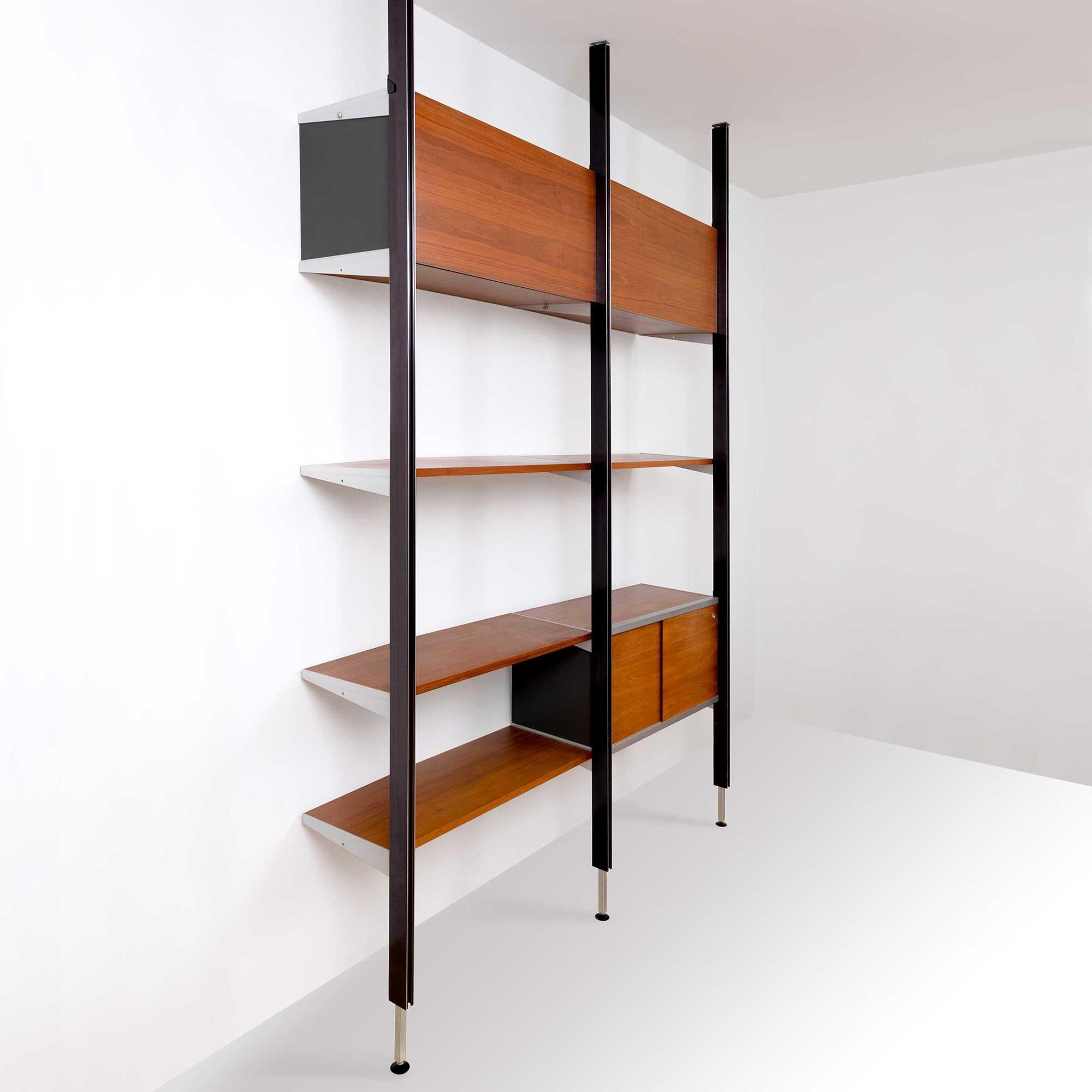 George Nelson CSS Book Shelve System Circa 1960s for Herman Miller For Sale 2