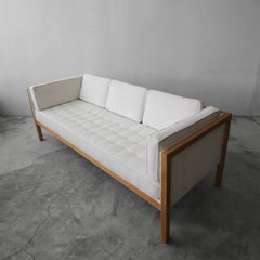 George Nelson Cube Group Oak Frame Sofa