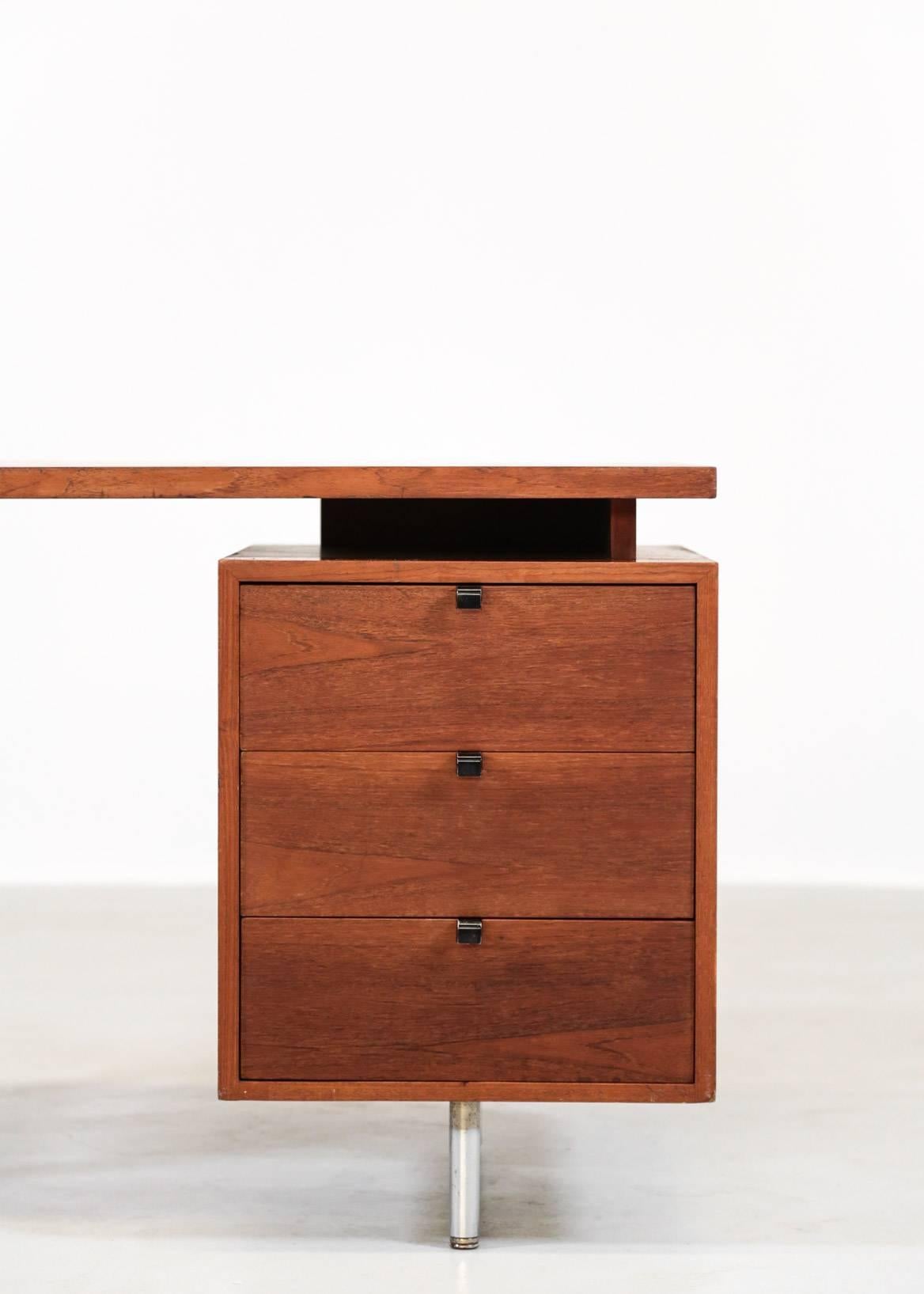 George Nelson Desk, 1960s, American Design In Good Condition In Lyon, FR