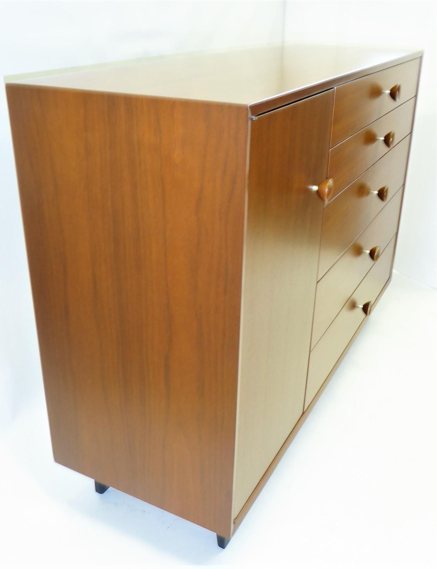 George Nelson Dresser Credenza for the Herman Miller Collection, 1950s In Good Condition In Miami, FL